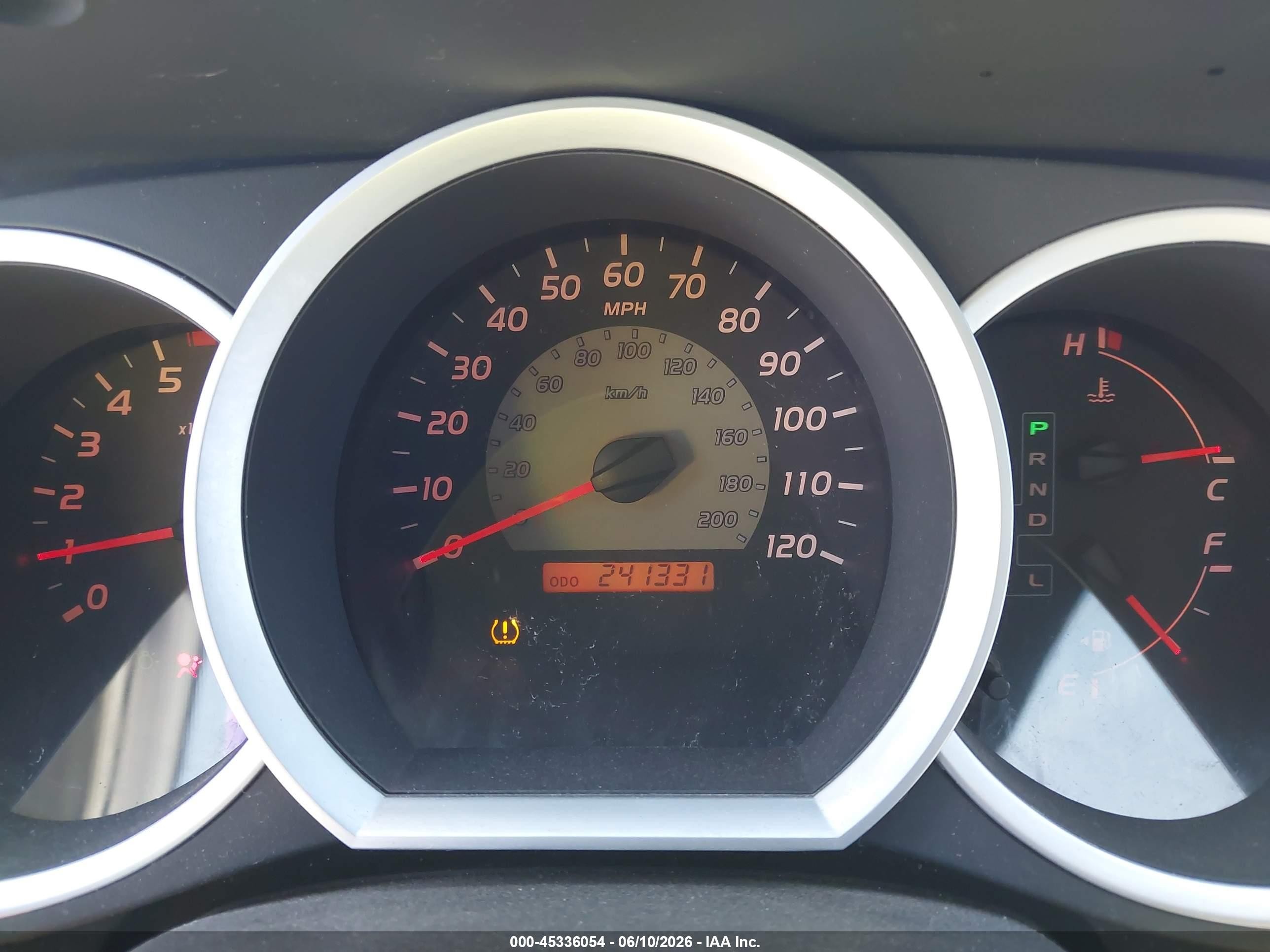 2008 Toyota Tacoma Prerunner V6 Blue vin: 3TMKU72N68M017263