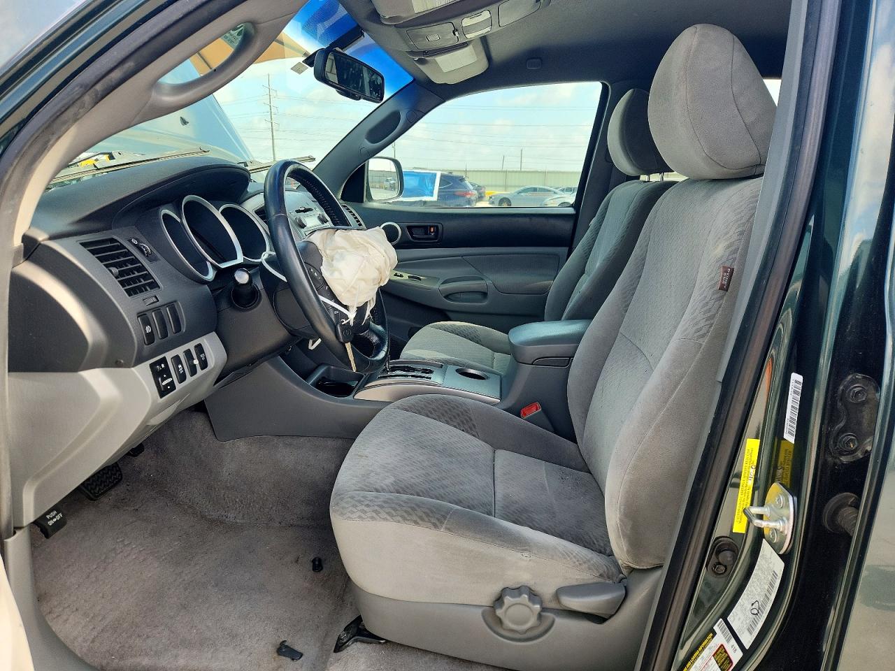 2009 Toyota Tacoma Double Cab Prerunner Long Bed Green vin: 3TMKU72N69M020357