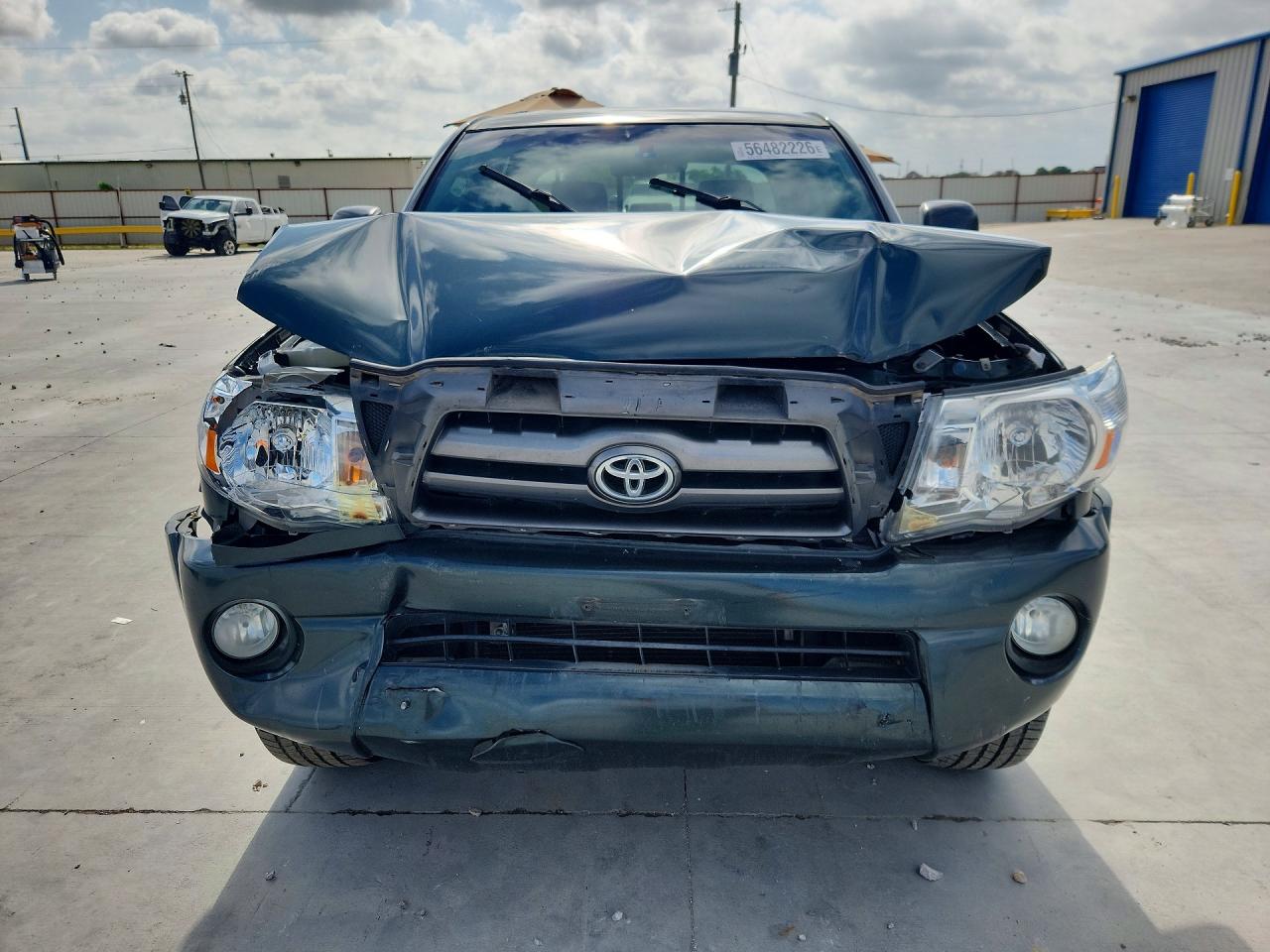 2009 Toyota Tacoma Double Cab Prerunner Long Bed Green vin: 3TMKU72N69M020357