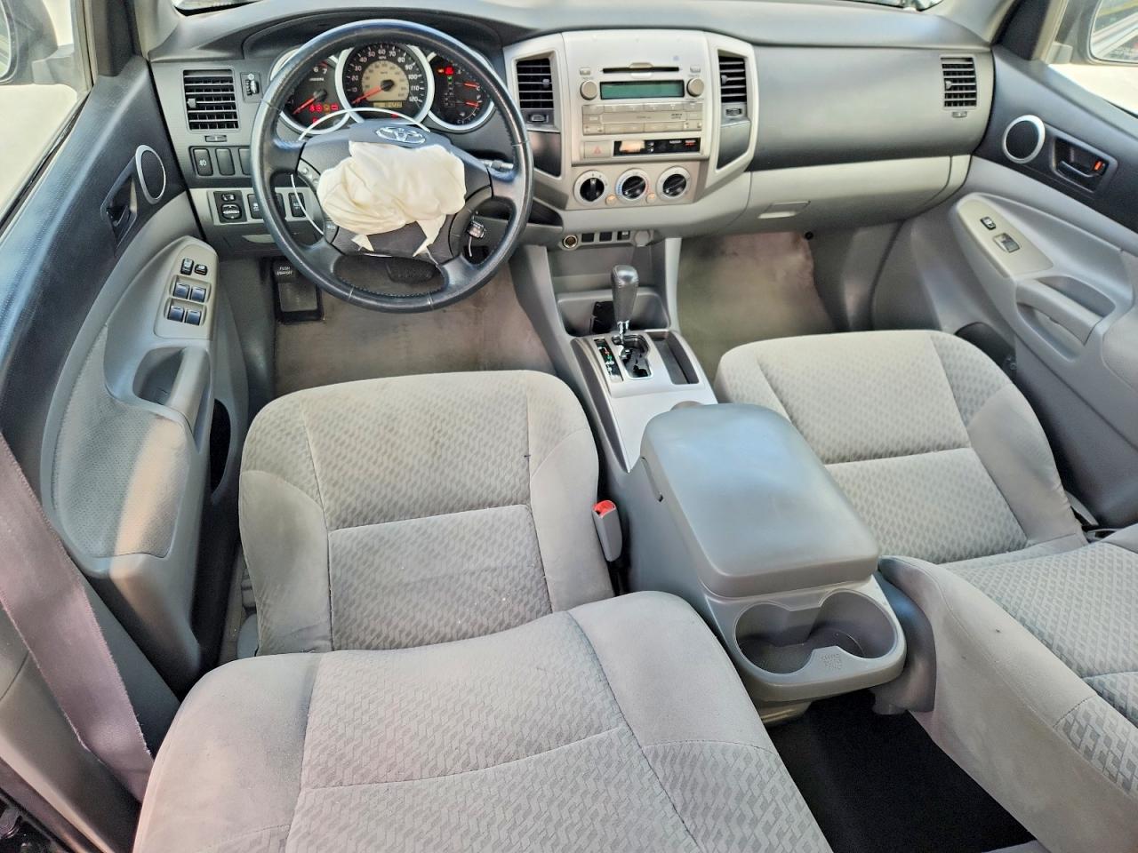 2009 Toyota Tacoma Double Cab Prerunner Long Bed Green vin: 3TMKU72N69M020357