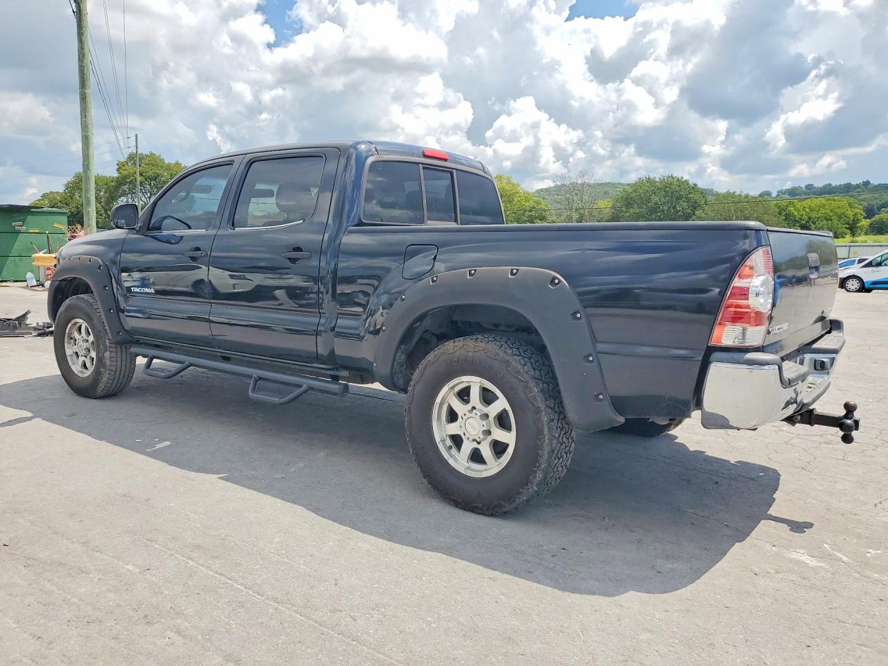 2005 Toyota Tacoma Double Cab Prerunner Long Bed Black vin: 3TMKU72N75M002282