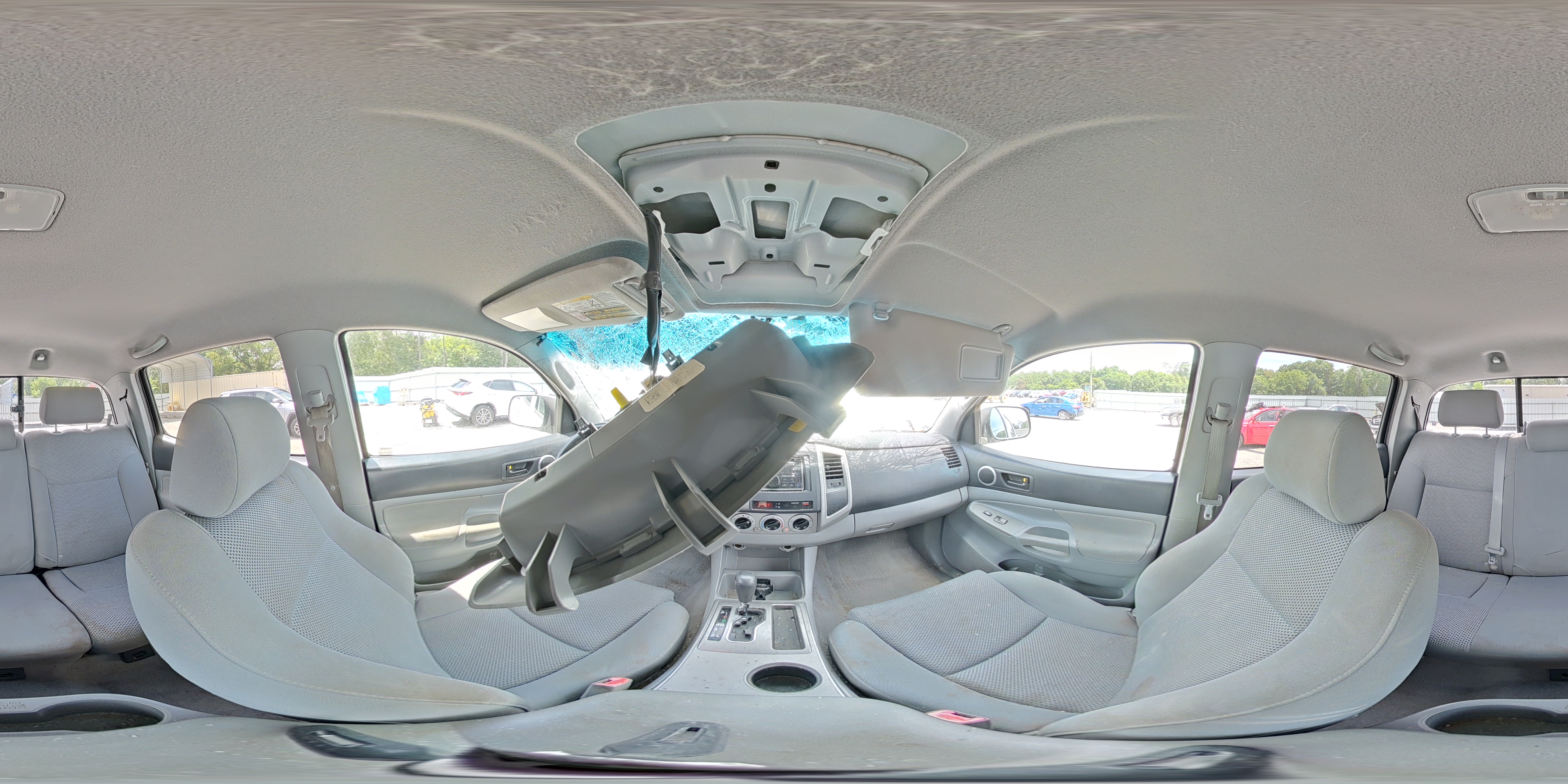 2008 Toyota Tacoma Double Cab Prerunner Long Bed White vin: 3TMKU72N88M013845