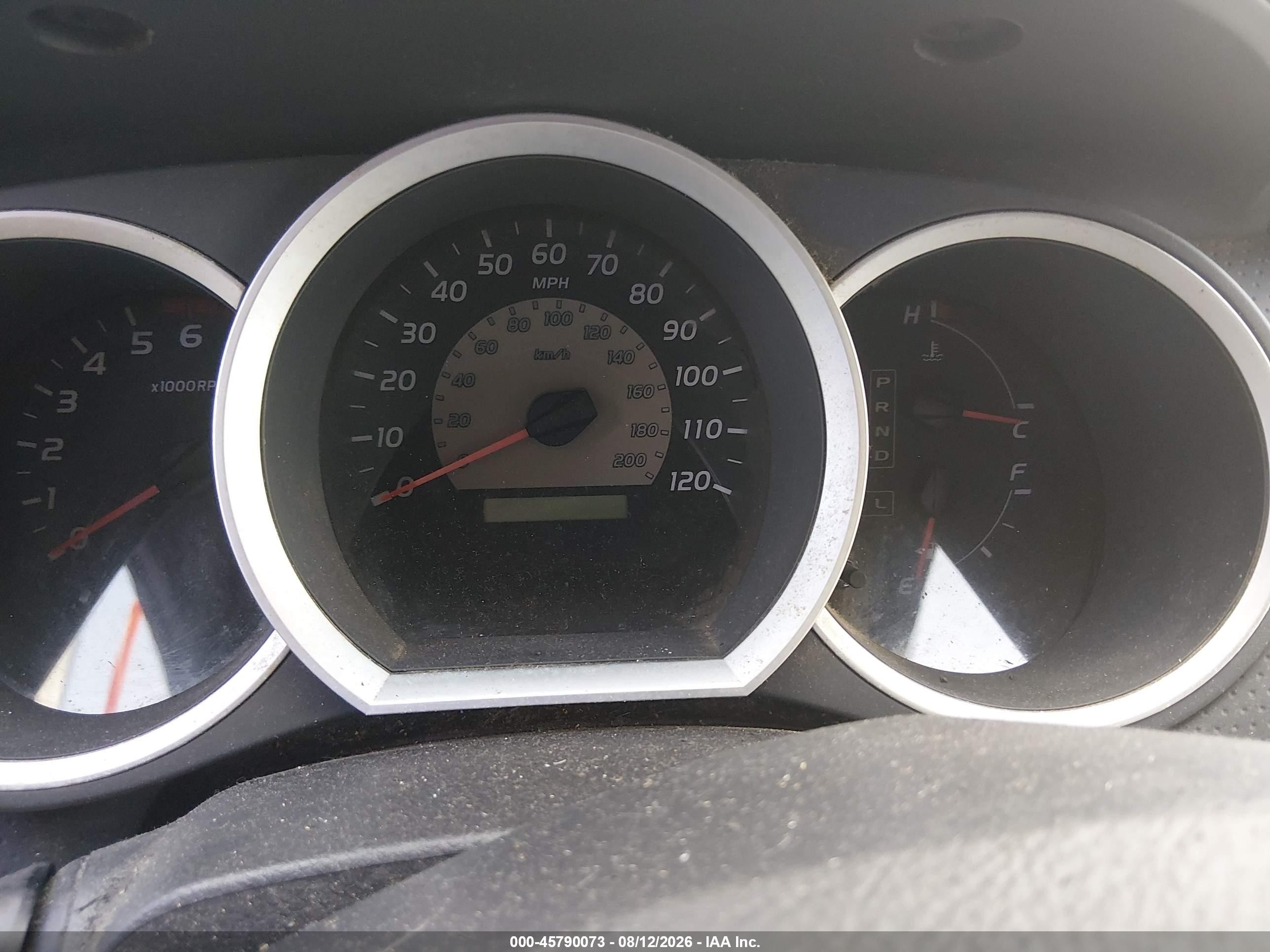 2006 Toyota Tacoma Prerunner V6 Серебряный vin: 3TMKU72N96M006304