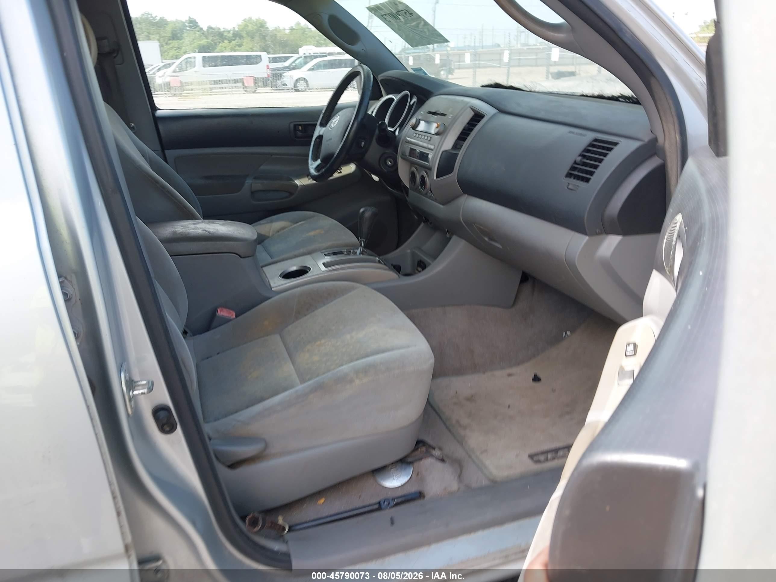 2006 Toyota Tacoma Prerunner V6 Серебряный vin: 3TMKU72N96M006304