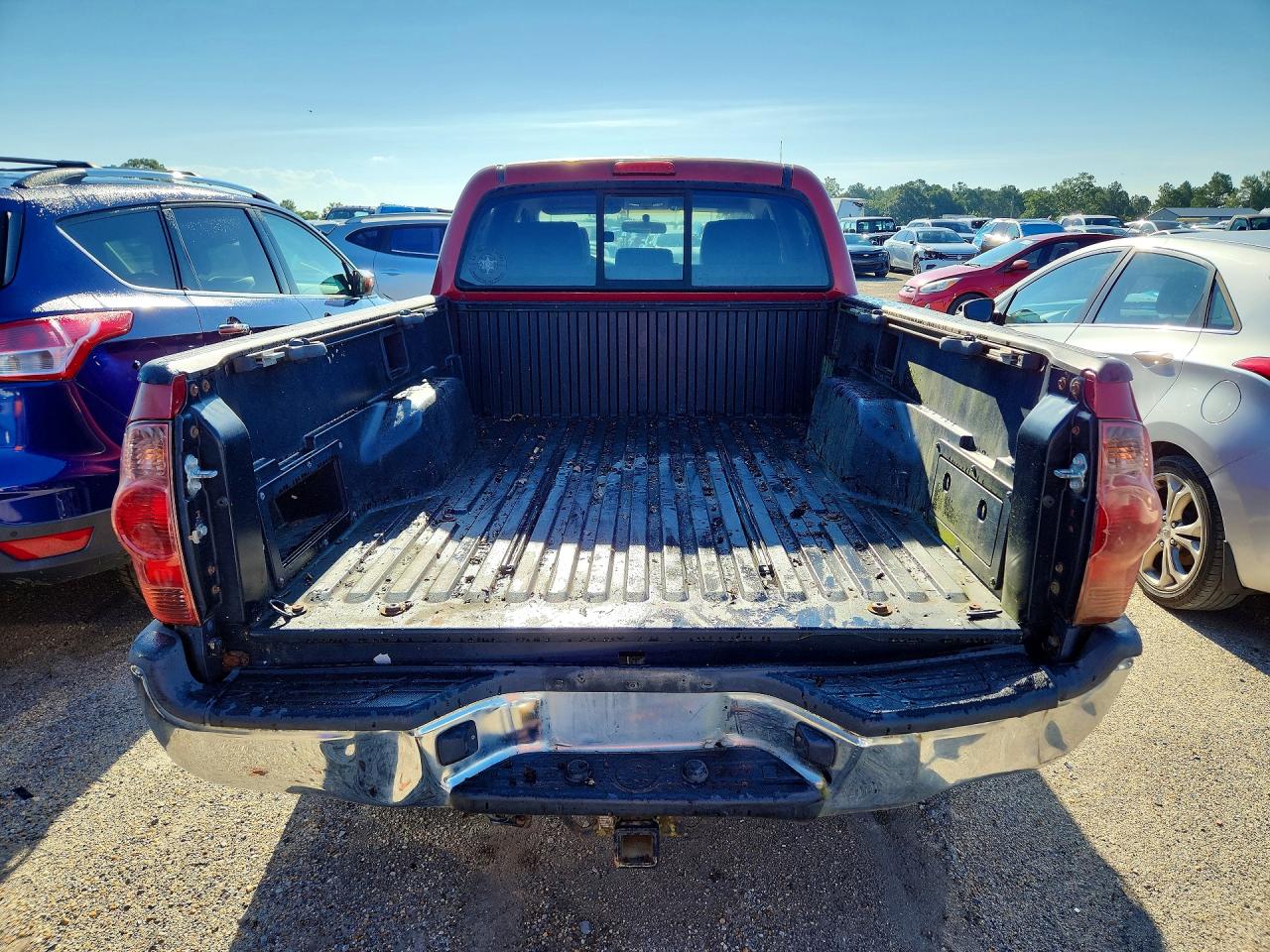 2008 Toyota Tacoma Double Cab Prerunner Long Bed Red vin: 3TMKU72N98M014521