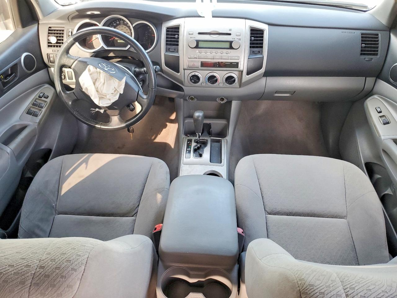 2006 Toyota Tacoma Double Cab Prerunner Long Bed Silver vin: 3TMKU72NX6M006036