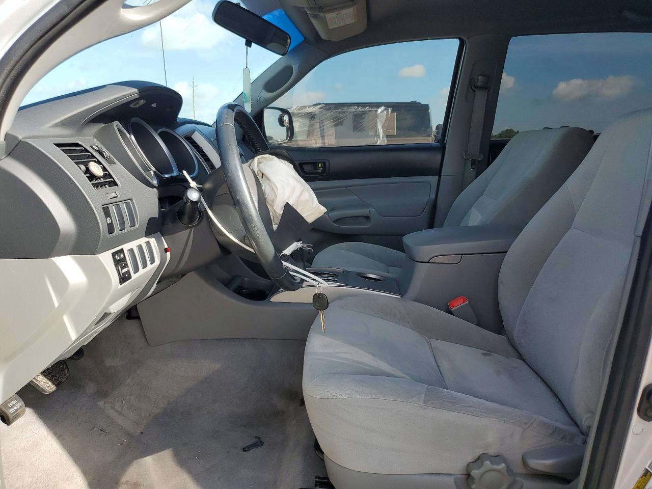 2006 Toyota Tacoma Double Cab Prerunner Long Bed Silver vin: 3TMKU72NX6M006036