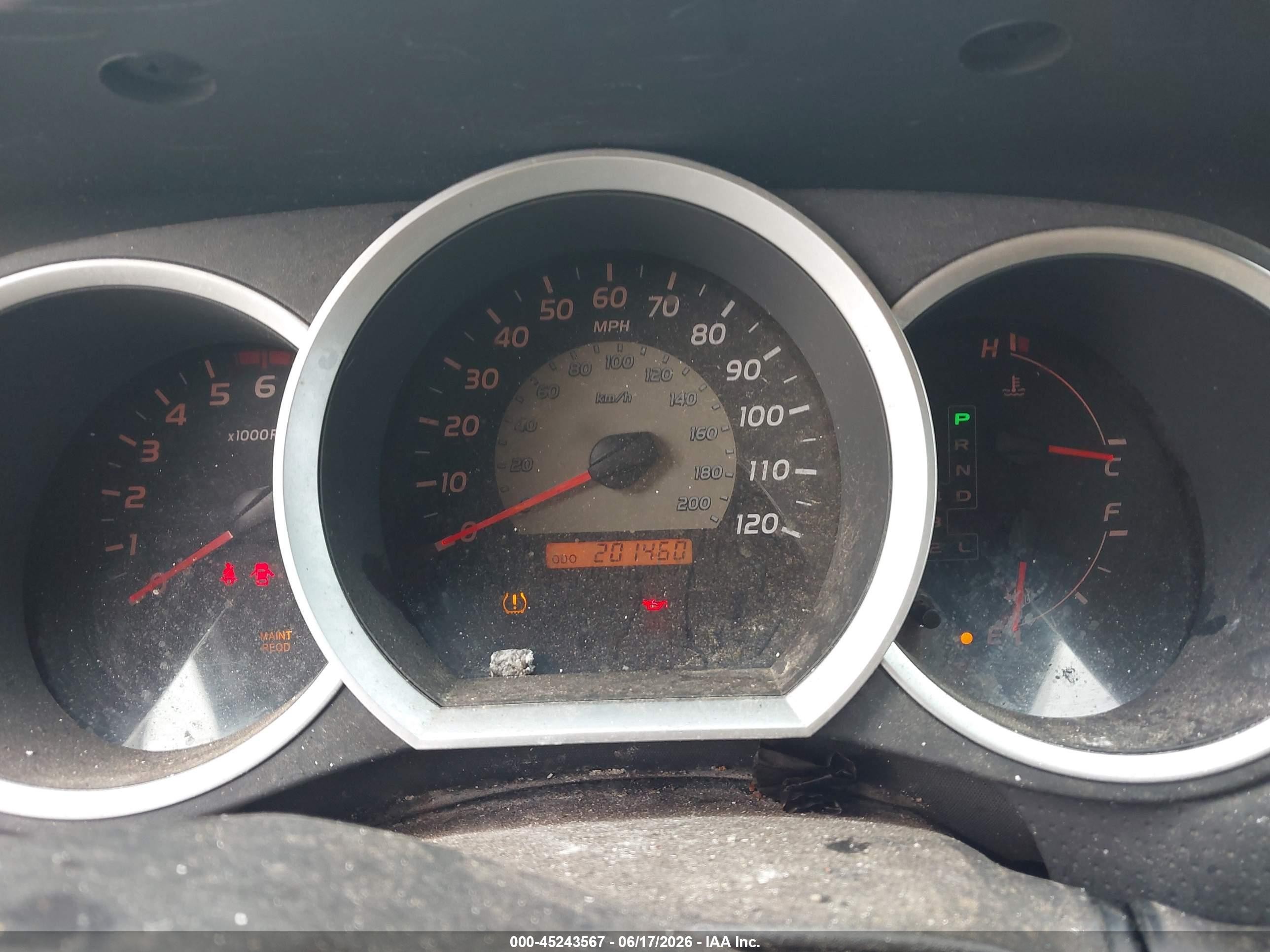2009 Toyota Tacoma Prerunner V6 Зеленый vin: 3TMKU72NX9M018837