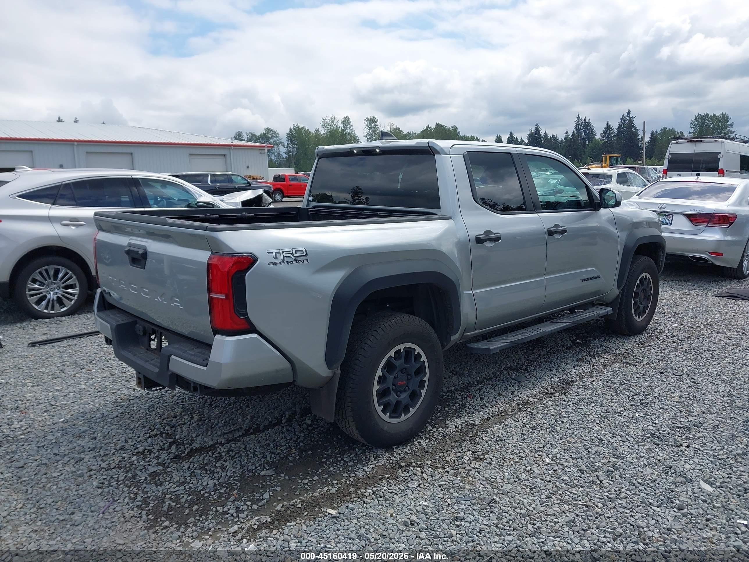 2024 Toyota Tacoma Trd Off Road Gray vin: 3TMLB5JN0RM019057