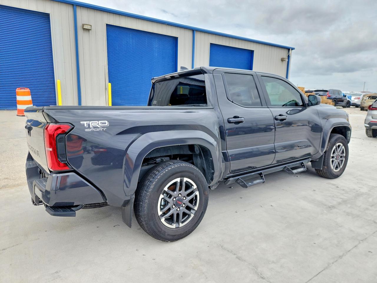 2024 Toyota Tacoma Trd Sport Черный vin: 3TMLB5JN0RM078349