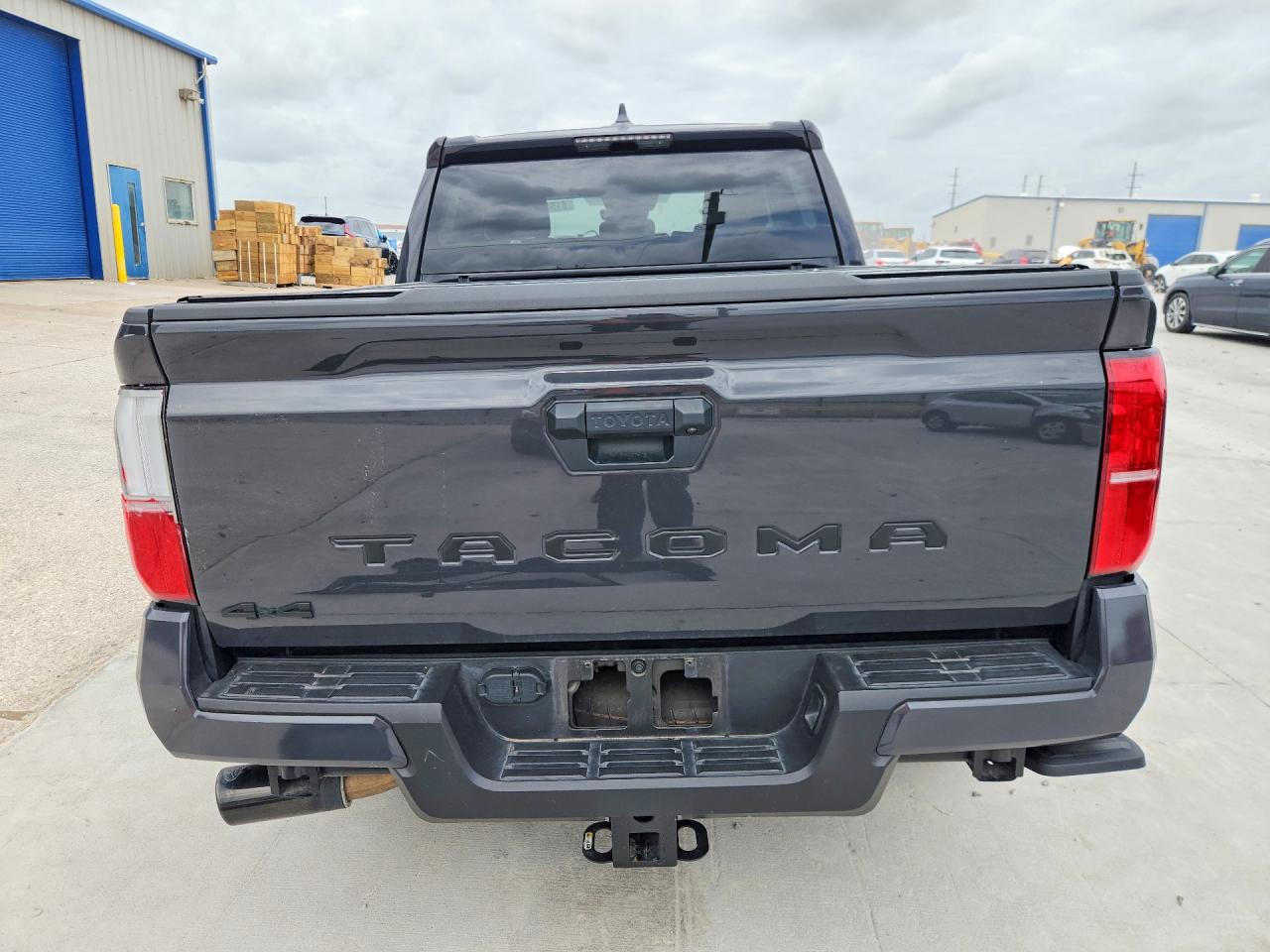 2024 Toyota Tacoma Trd Sport Черный vin: 3TMLB5JN0RM078349