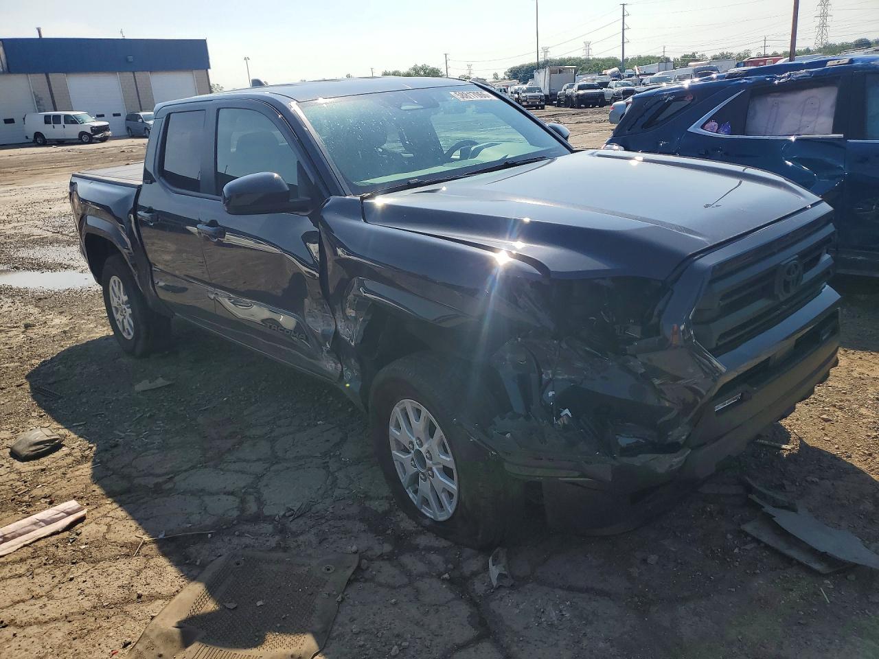 2025 Toyota Tacoma Sr5 Gray vin: 3TMLB5JN0SM157459