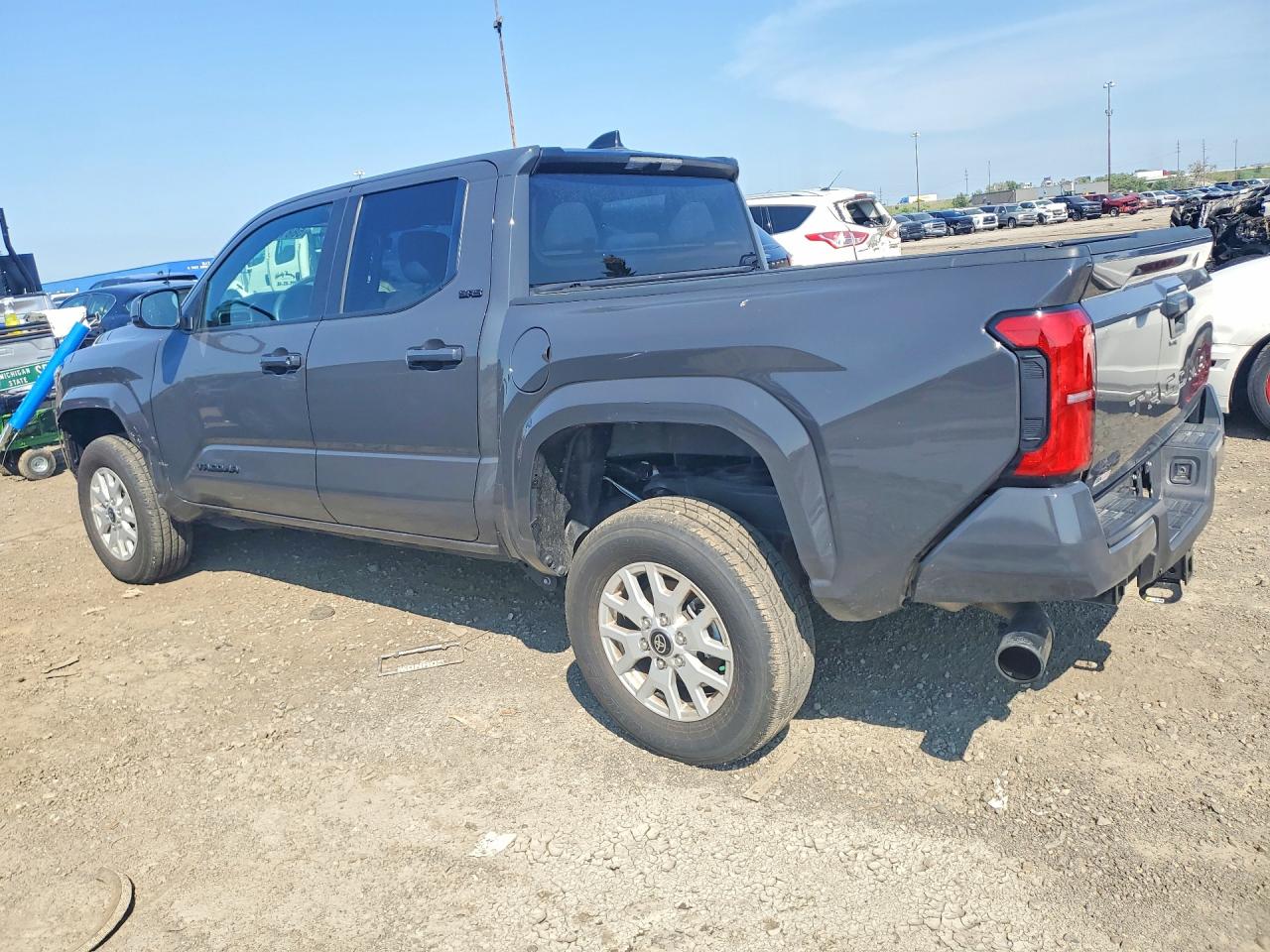 2025 Toyota Tacoma Sr5 Gray vin: 3TMLB5JN0SM157459