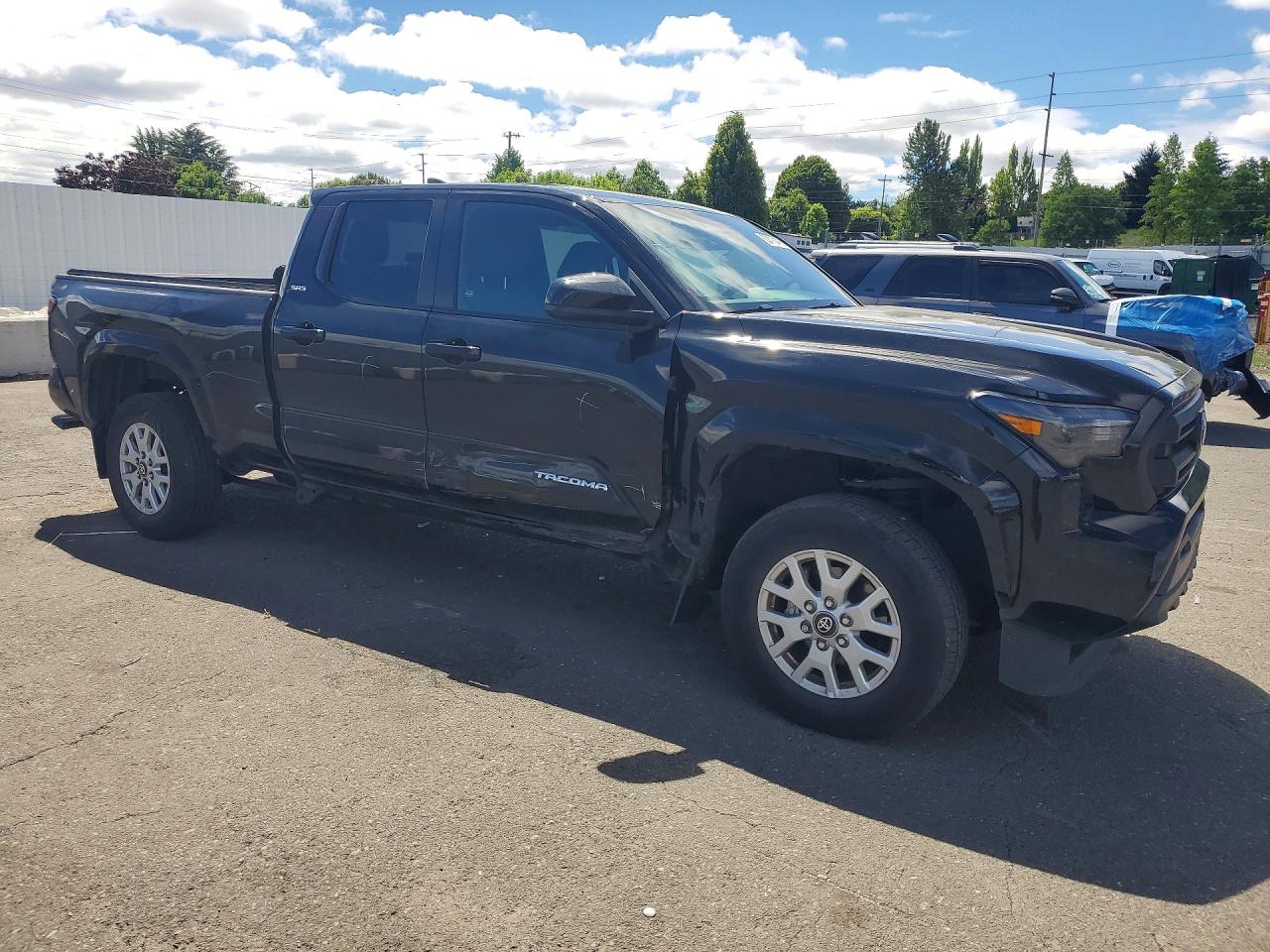 2024 Toyota Tacoma Sr5 Black vin: 3TMLB5JN1RM080157