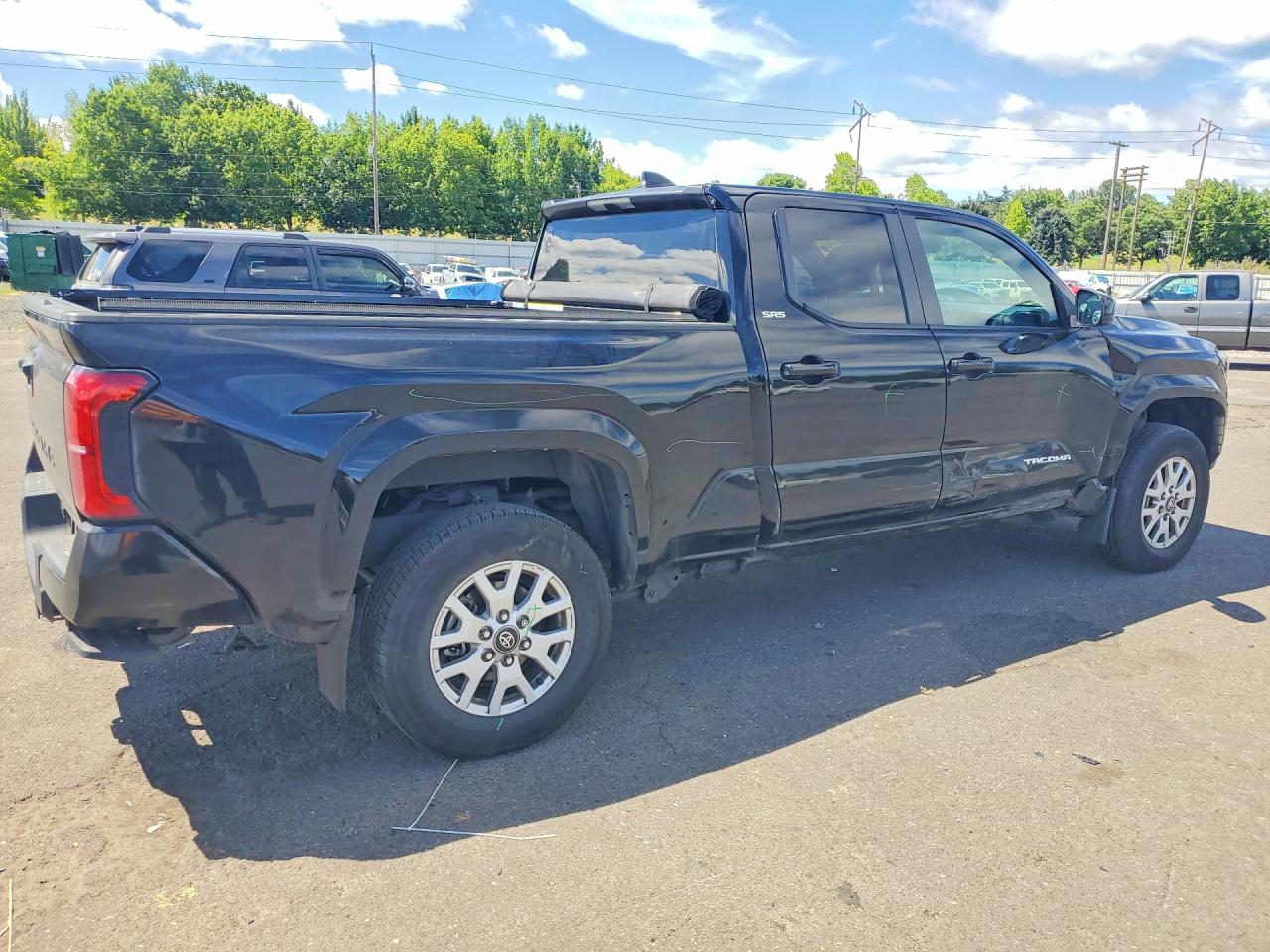 2024 Toyota Tacoma Sr5 Black vin: 3TMLB5JN1RM080157