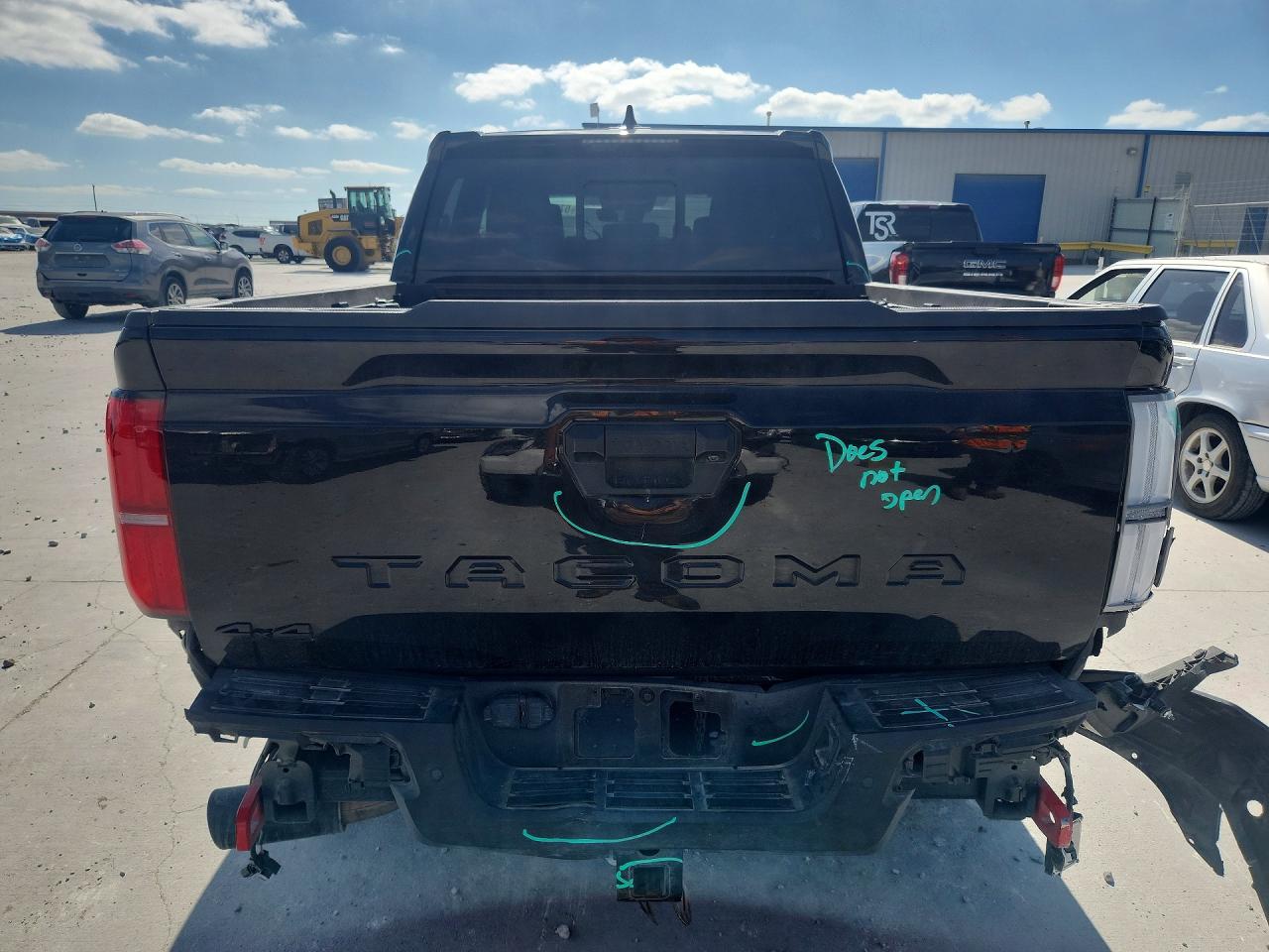 2025 Toyota Tacoma Trd Off-road Черный vin: 3TMLB5JN1SM092217