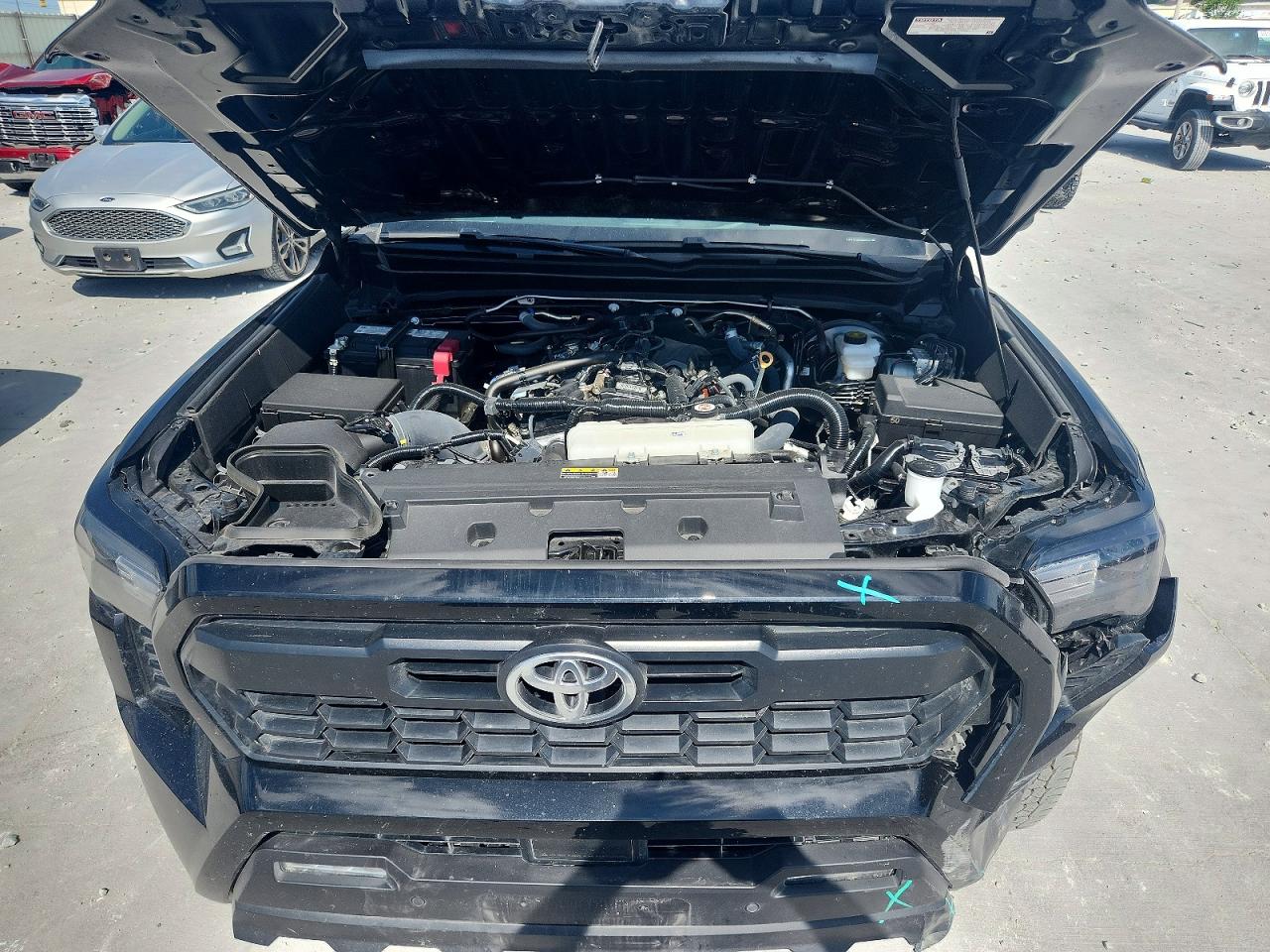 2025 Toyota Tacoma Trd Off-road Черный vin: 3TMLB5JN1SM092217