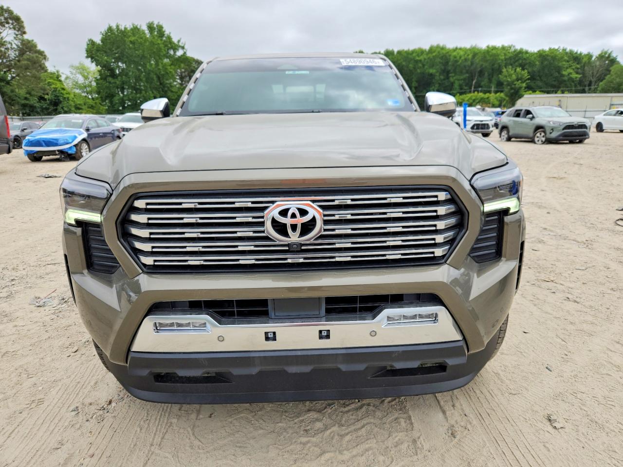 2025 Toyota Tacoma Limited Зеленый vin: 3TMLB5JN1SM108710