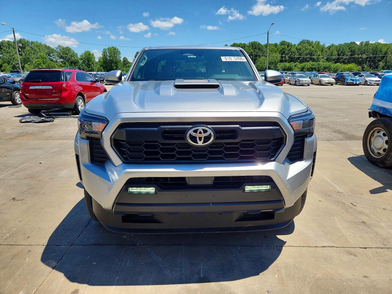 2025 Toyota Tacoma Trd Sport Silver vin: 3TMLB5JN1SM178465