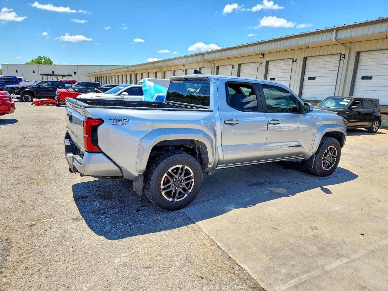 2025 Toyota Tacoma Trd Sport Silver vin: 3TMLB5JN1SM178465