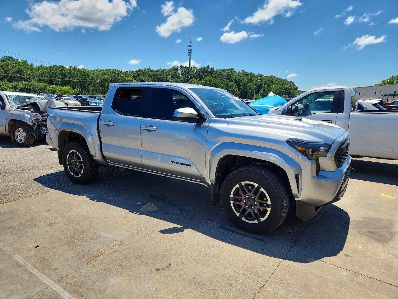 2025 Toyota Tacoma Trd Sport Silver vin: 3TMLB5JN1SM178465