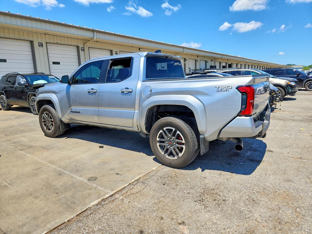 2025 Toyota Tacoma Trd Sport Silver vin: 3TMLB5JN1SM178465