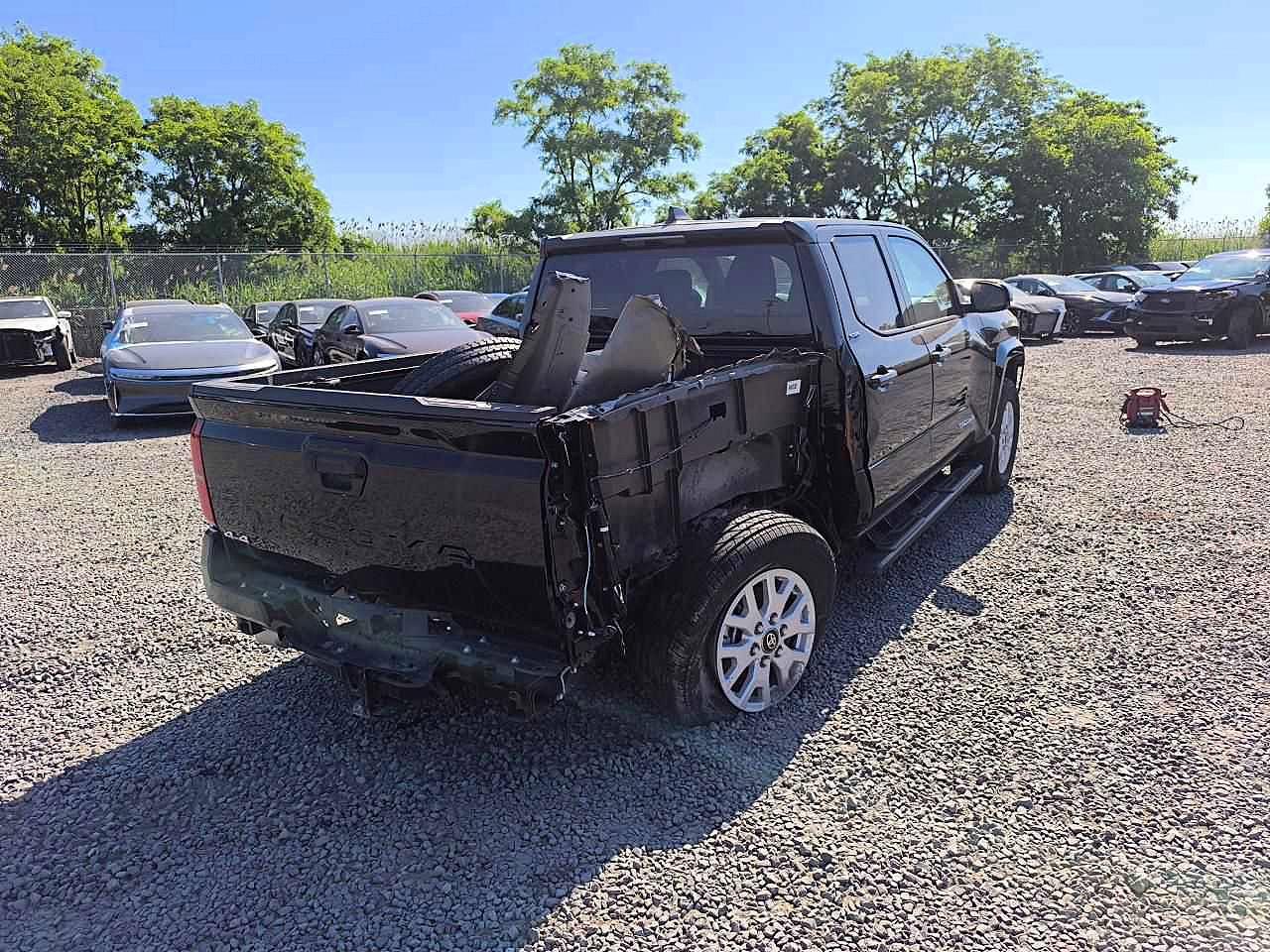 2025 Toyota Tacoma Sr5 Black vin: 3TMLB5JN1SM190180