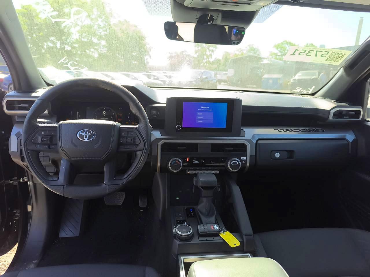 2025 Toyota Tacoma Sr5 Black vin: 3TMLB5JN1SM190180
