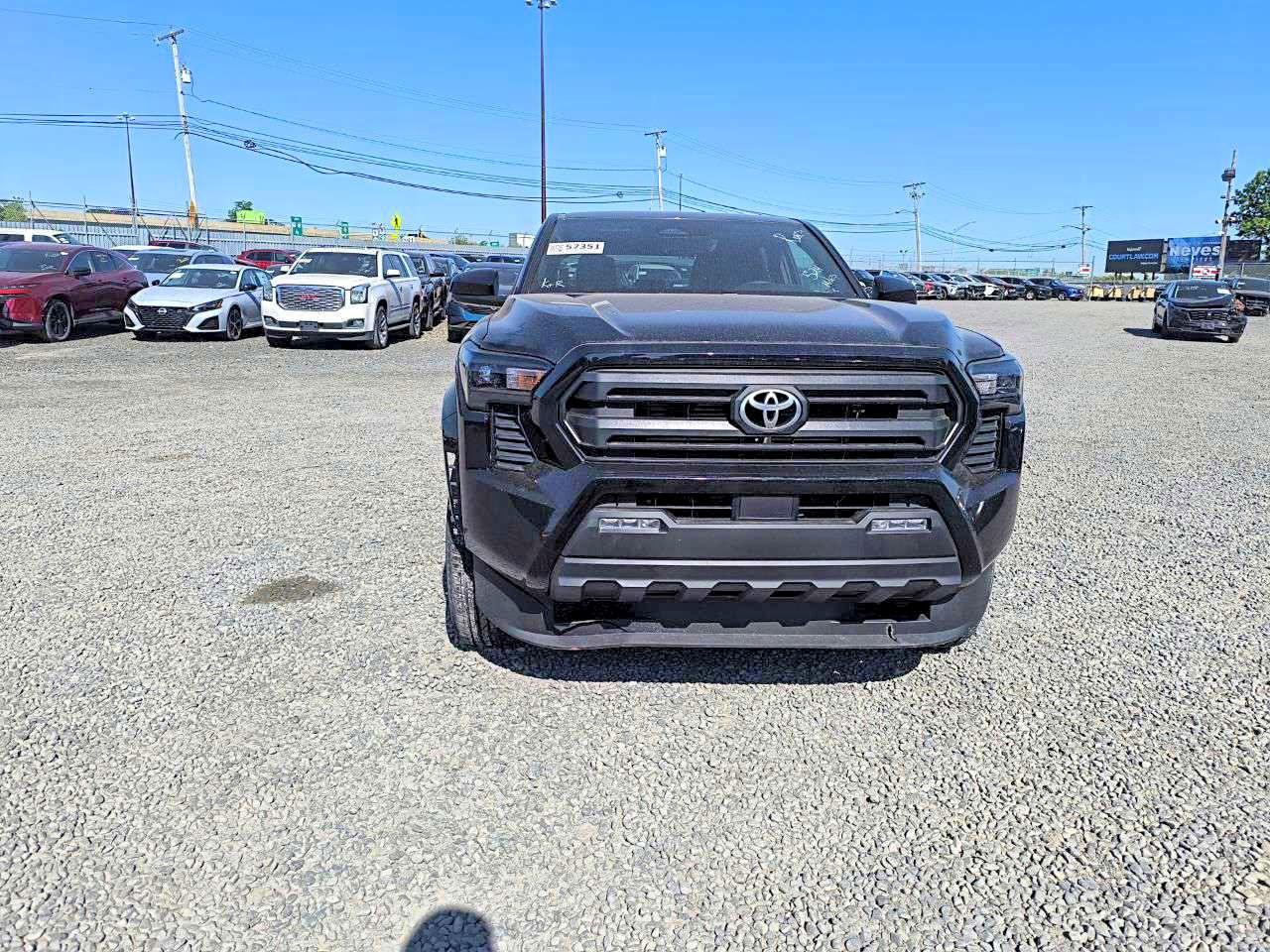 2025 Toyota Tacoma Sr5 Black vin: 3TMLB5JN1SM190180
