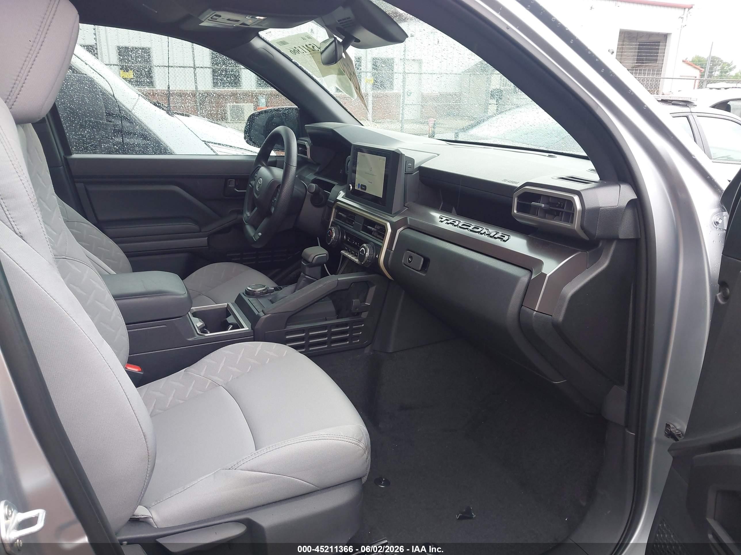 2026 Toyota Tacoma Sr5 Gray vin: 3TMLB5JN1TM225320