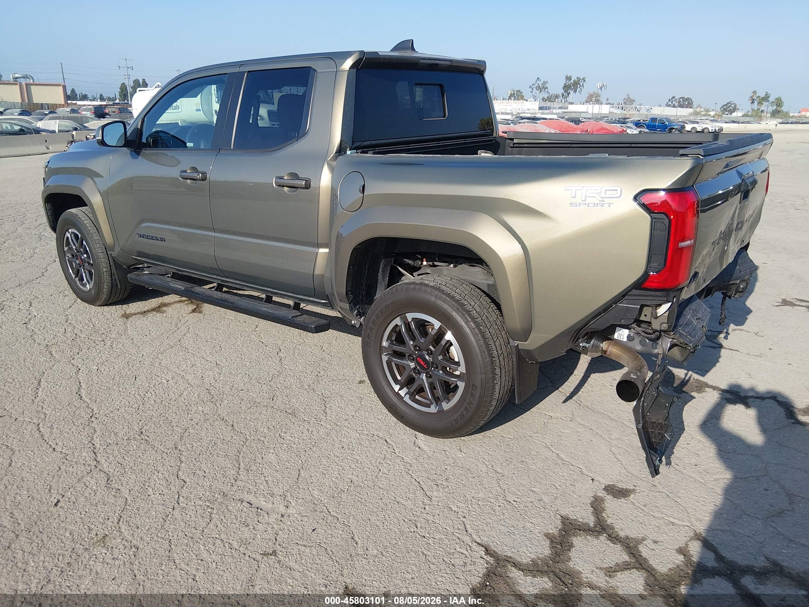 2024 Toyota Tacoma Trd Sport Pewter vin: 3TMLB5JN2RM027452