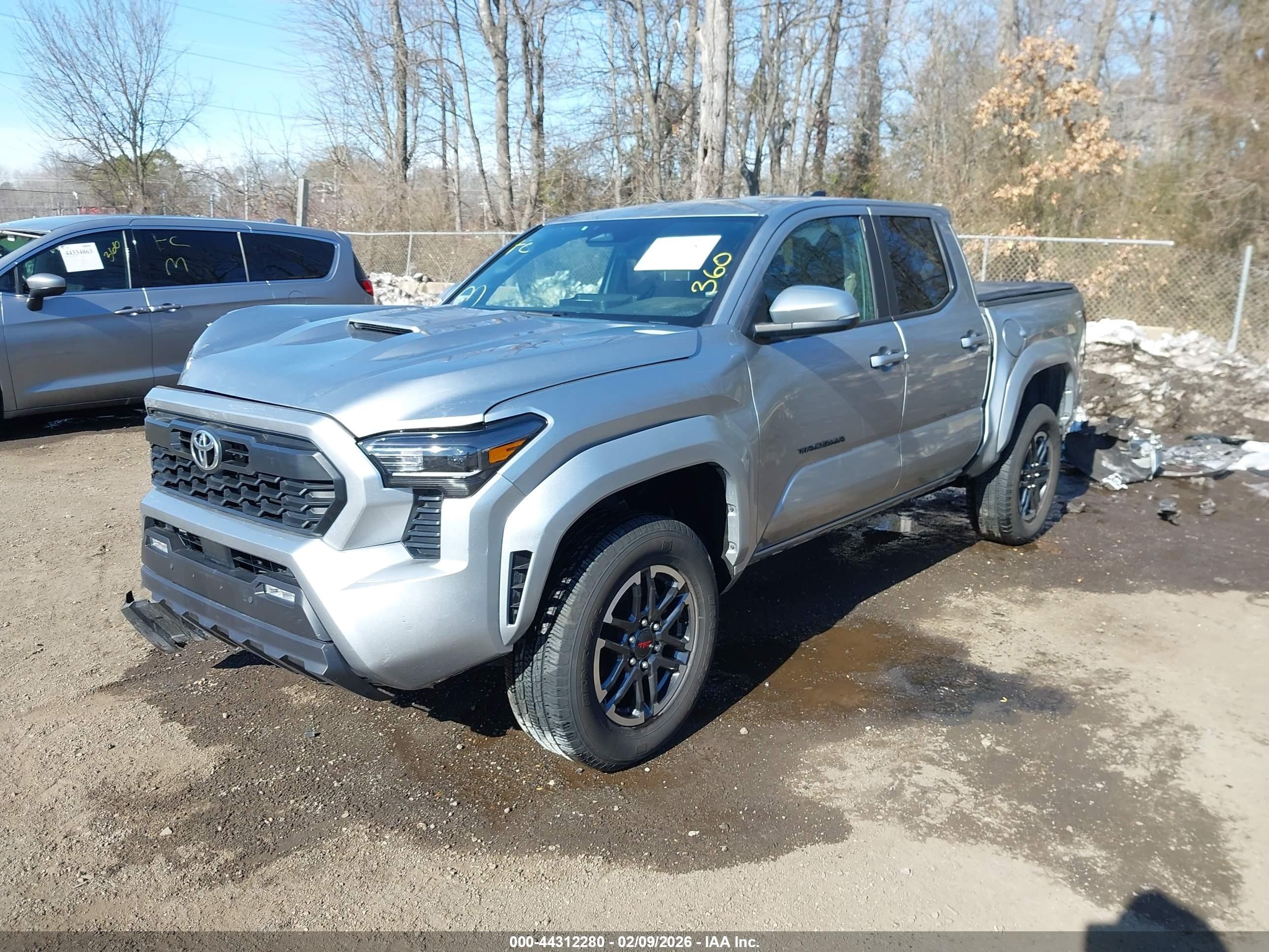 2025 Toyota Tacoma Trd Sport Красный vin: 3TMLB5JN2SM090251
