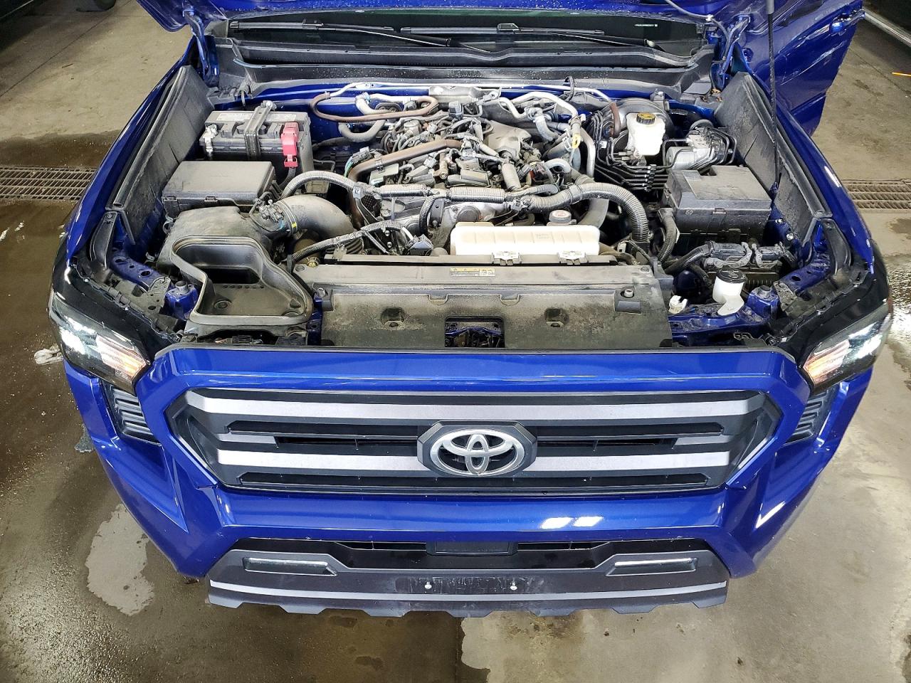 2024 Toyota Tacoma Sr5 Blue vin: 3TMLB5JN4RM020017