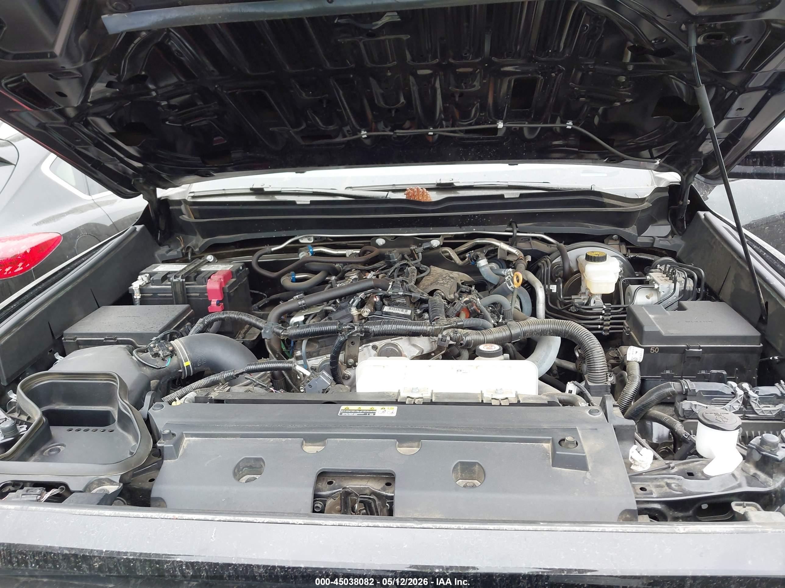 2024 Toyota Tacoma Trd Sport Черный vin: 3TMLB5JN5RM074023