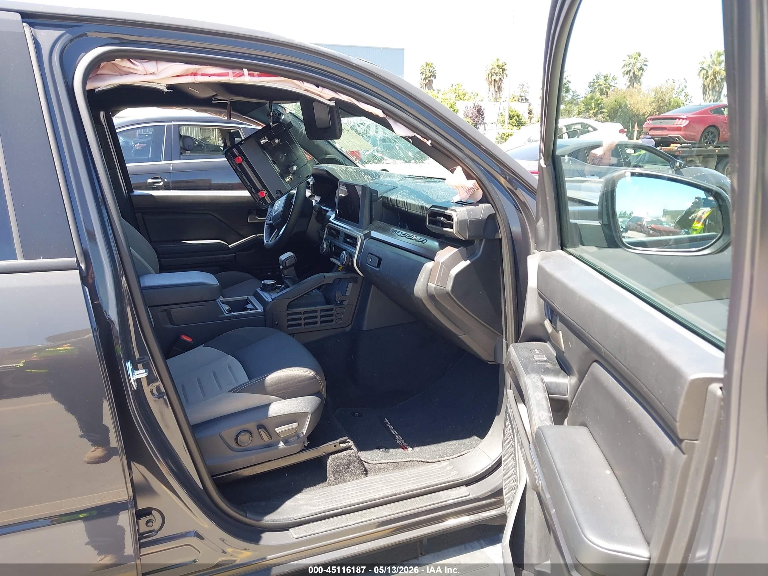 2024 Toyota Tacoma Trd Sport Серый vin: 3TMLB5JN5RM078587
