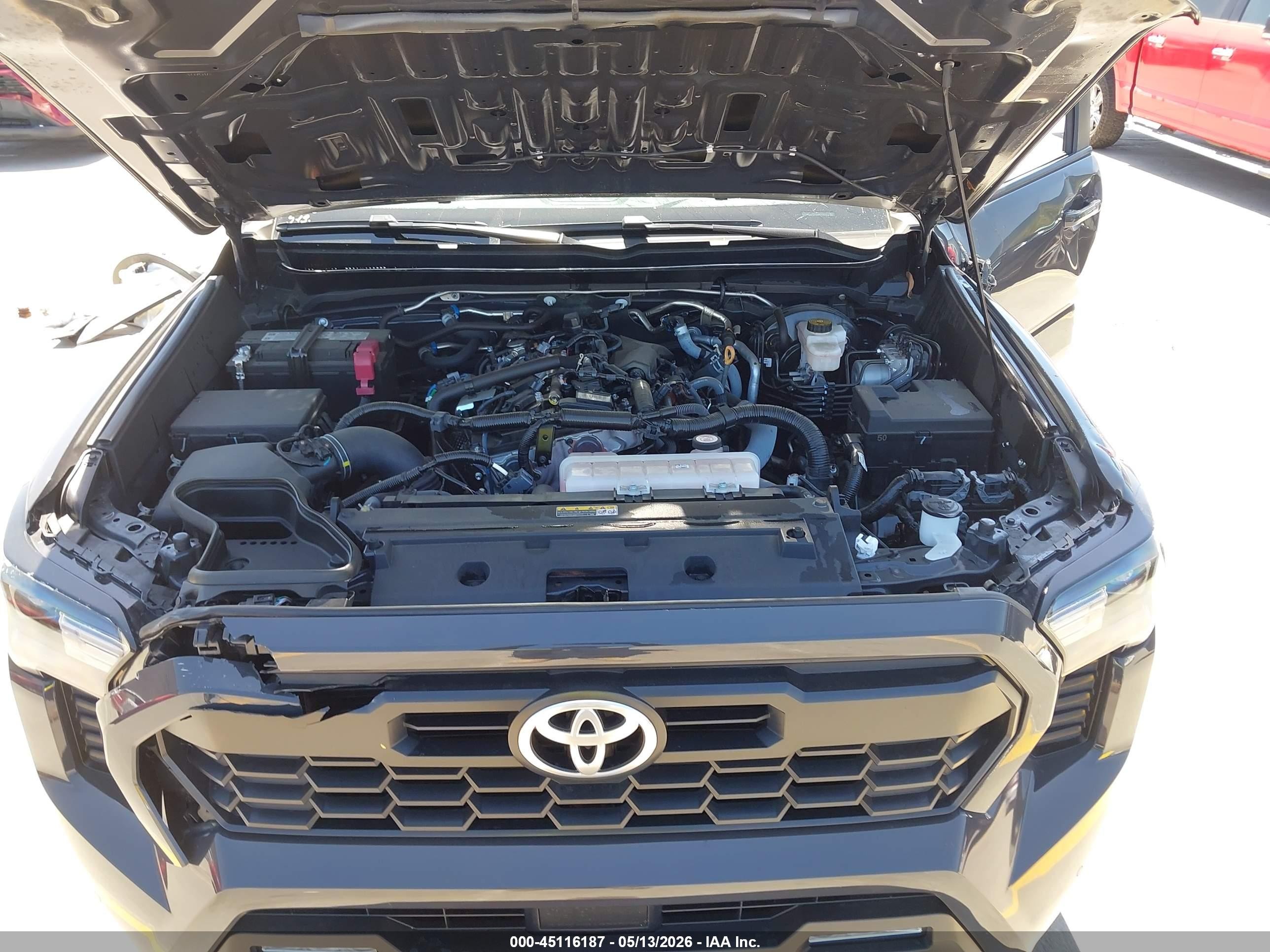 2024 Toyota Tacoma Trd Sport Серый vin: 3TMLB5JN5RM078587