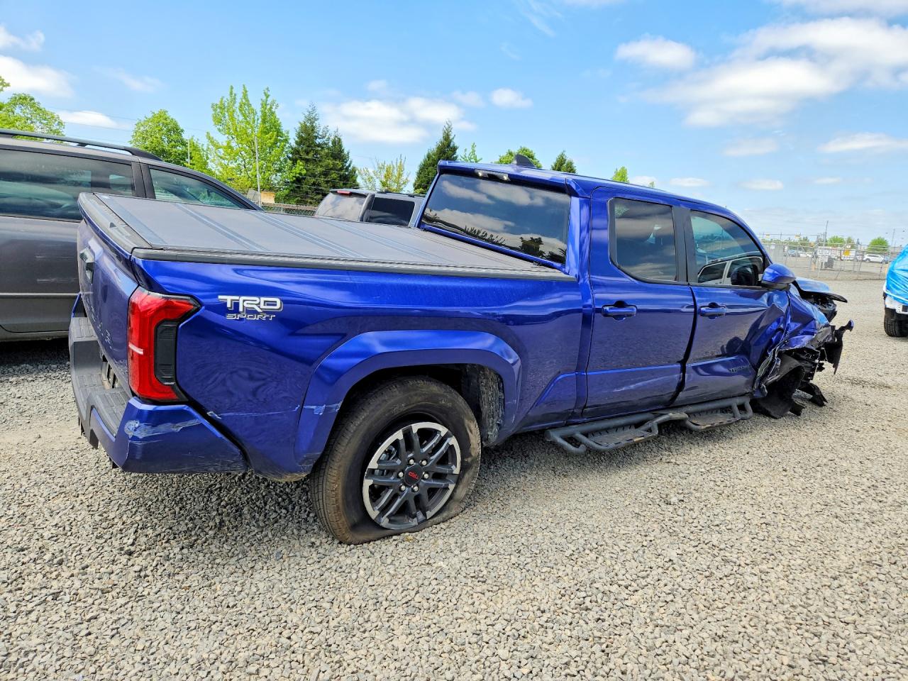 2025 Toyota Tacoma Trd Sport Blue vin: 3TMLB5JN5SM097744
