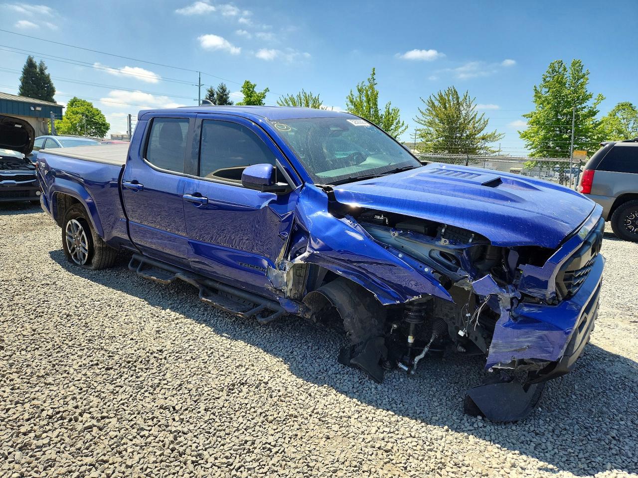 2025 Toyota Tacoma Trd Sport Blue vin: 3TMLB5JN5SM097744
