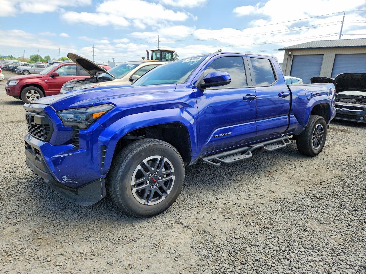 2025 Toyota Tacoma Trd Sport Синий vin: 3TMLB5JN5SM097744
