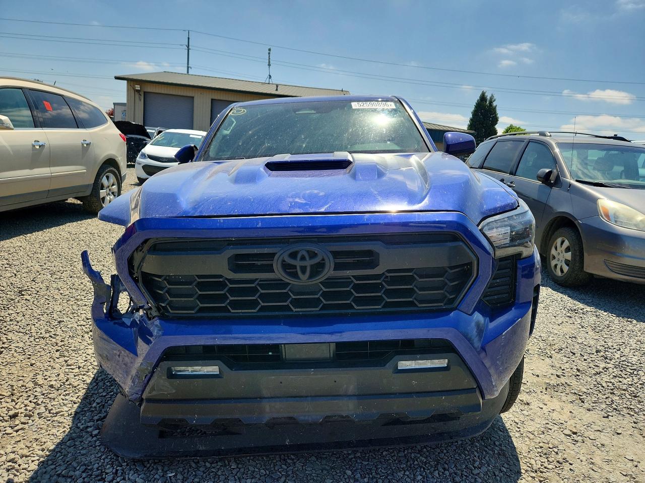 2025 Toyota Tacoma Trd Sport Blue vin: 3TMLB5JN5SM097744