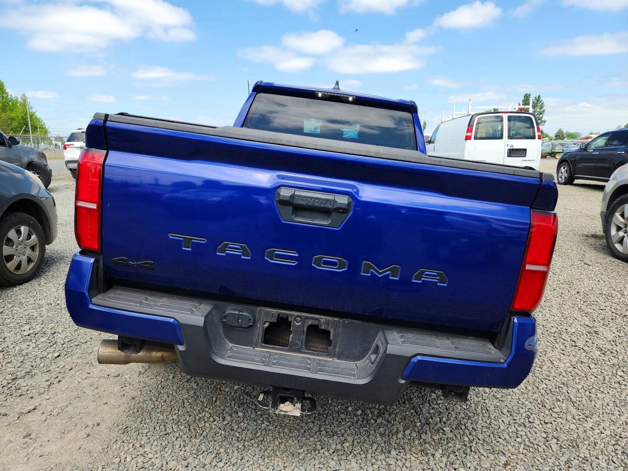 2025 Toyota Tacoma Trd Sport Blue vin: 3TMLB5JN5SM097744