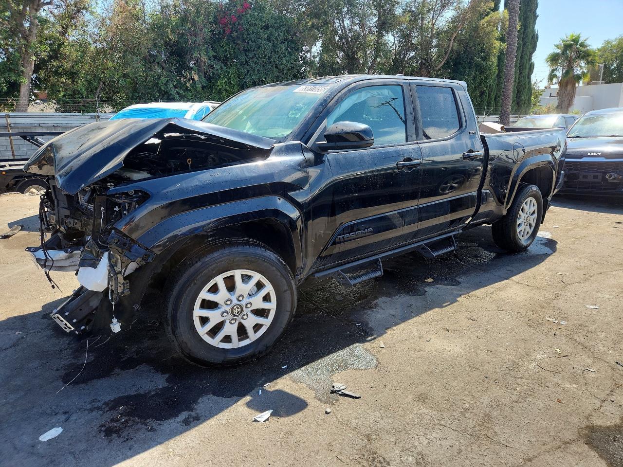 2024 Toyota Tacoma Sr5 Gray vin: 3TMLB5JN6RM042701