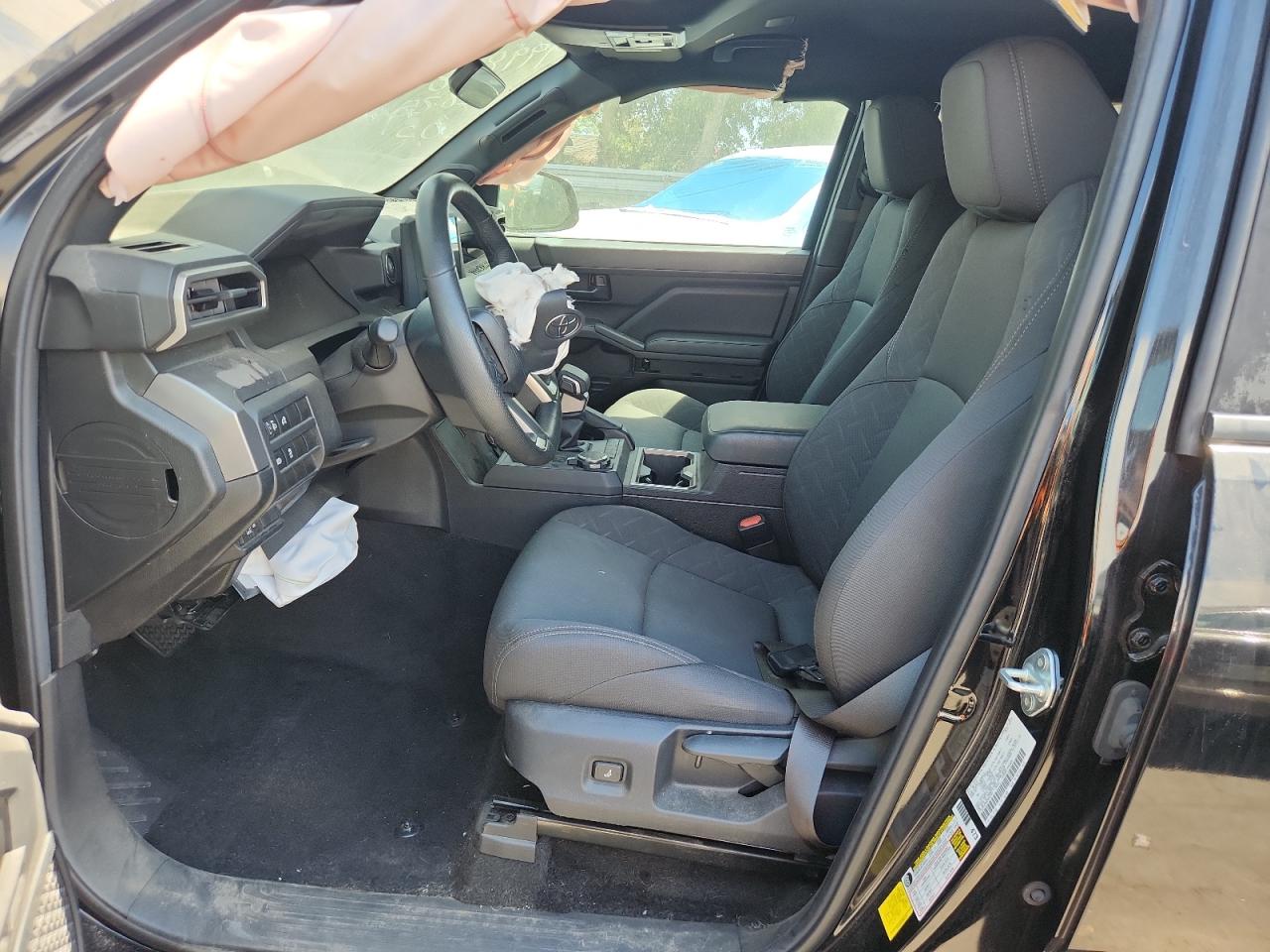 2024 Toyota Tacoma Sr5 Gray vin: 3TMLB5JN6RM042701 Damage: Airbag - Front Left, Deployed, Replacement Required