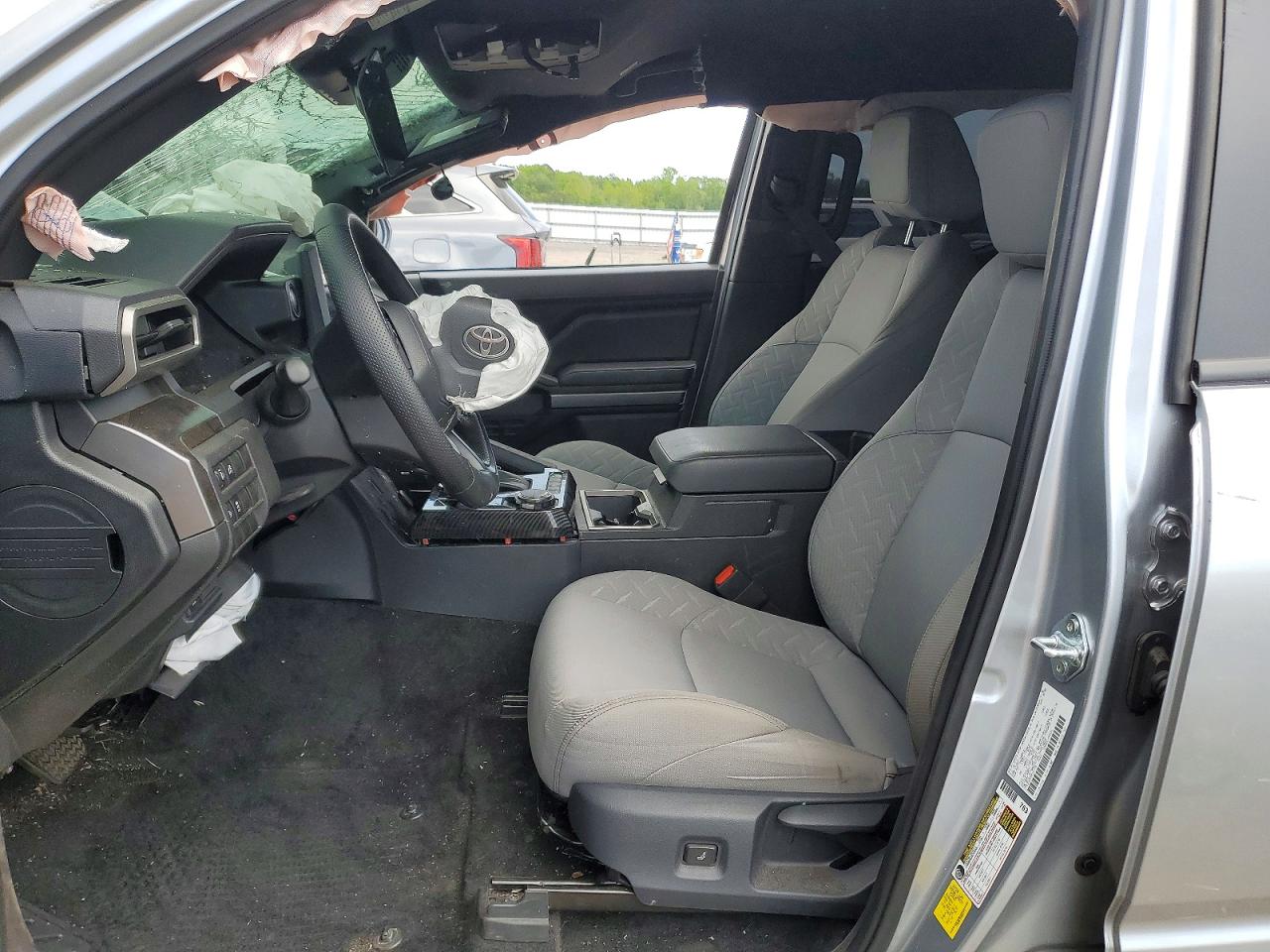2025 Toyota Tacoma Sr5 Silver vin: 3TMLB5JN7SM181774