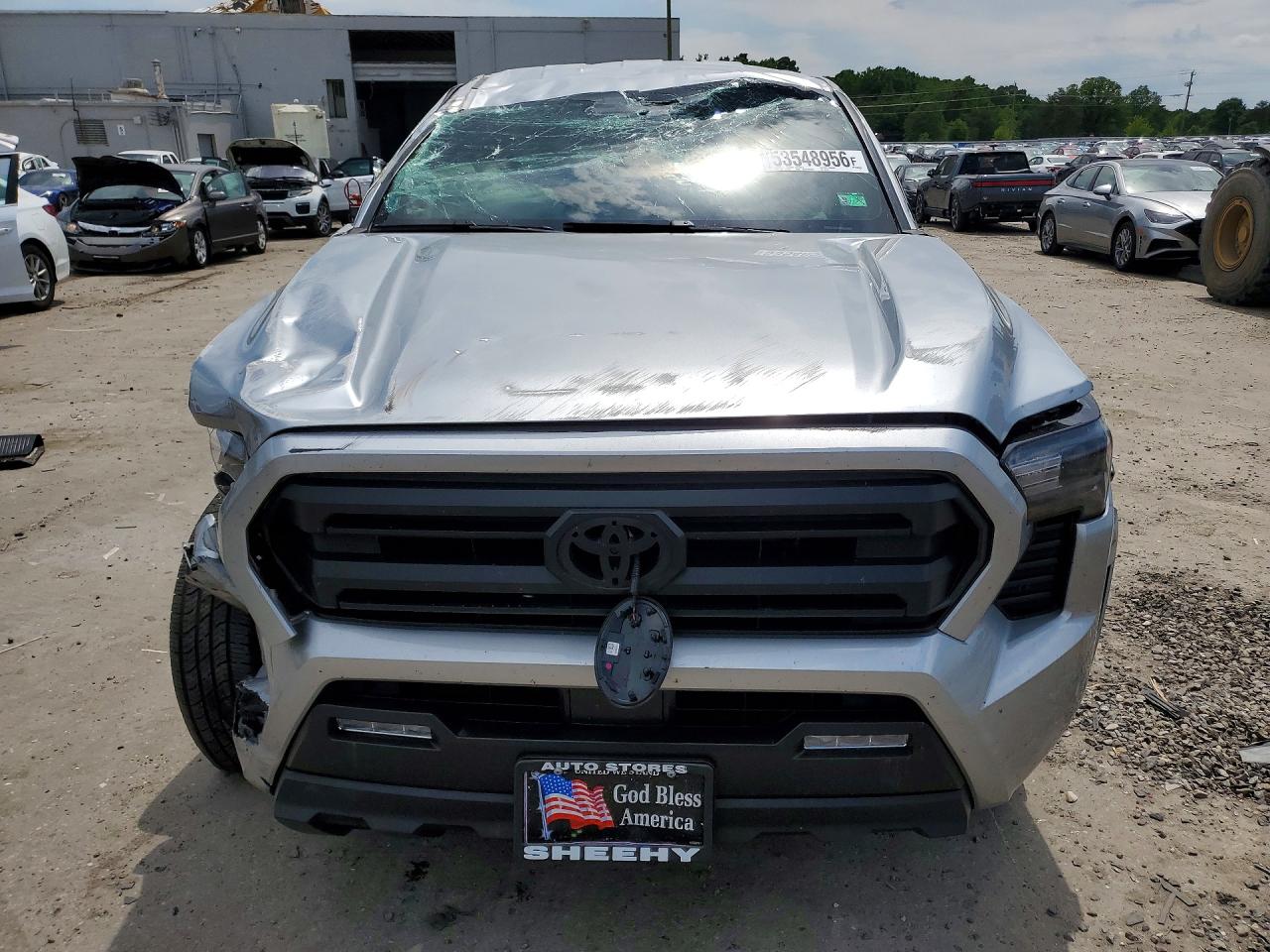 2025 Toyota Tacoma Sr5 Silver vin: 3TMLB5JN7SM181774