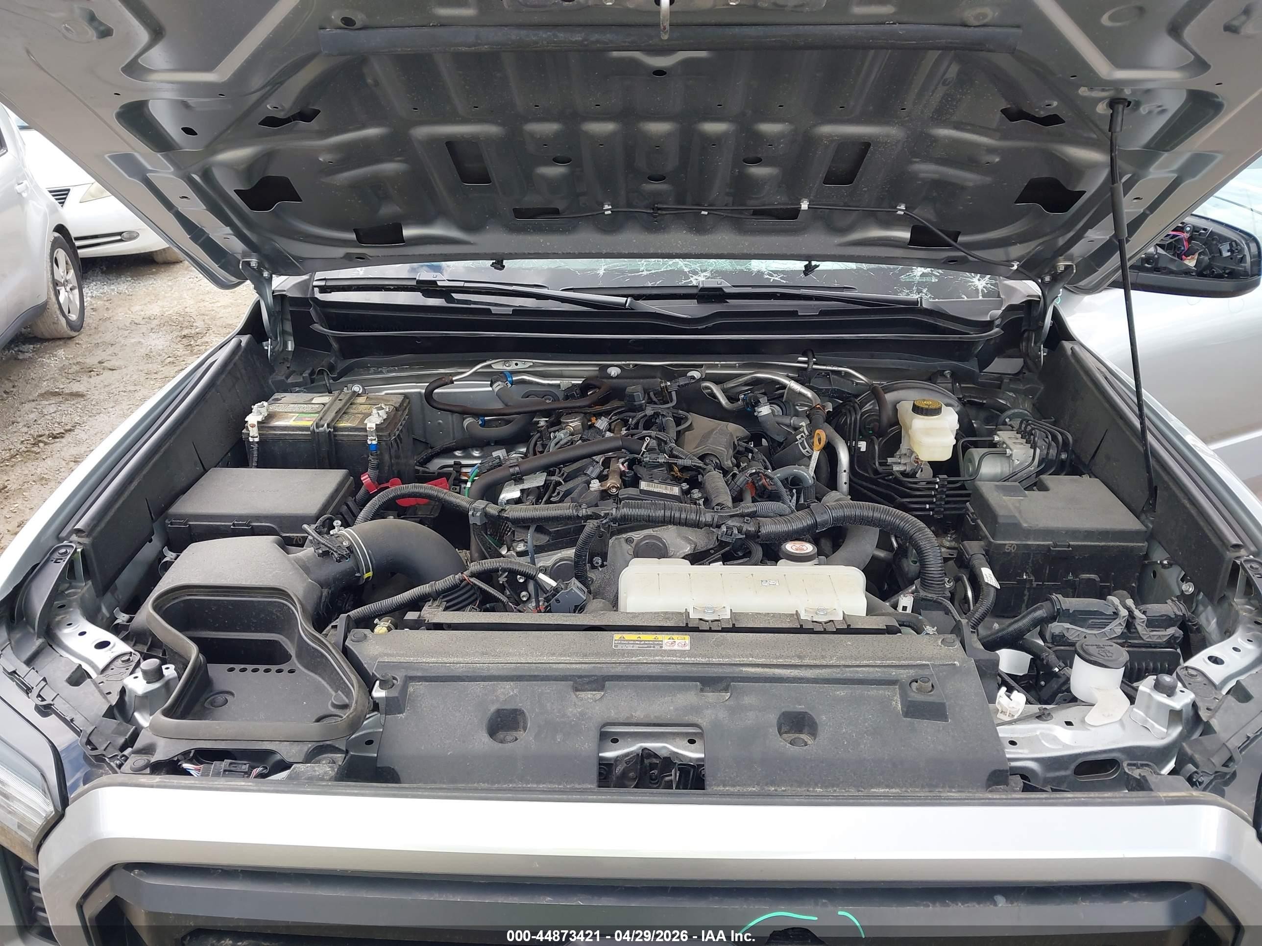 2024 Toyota Tacoma Sr5 Silver vin: 3TMLB5JN8RM051562