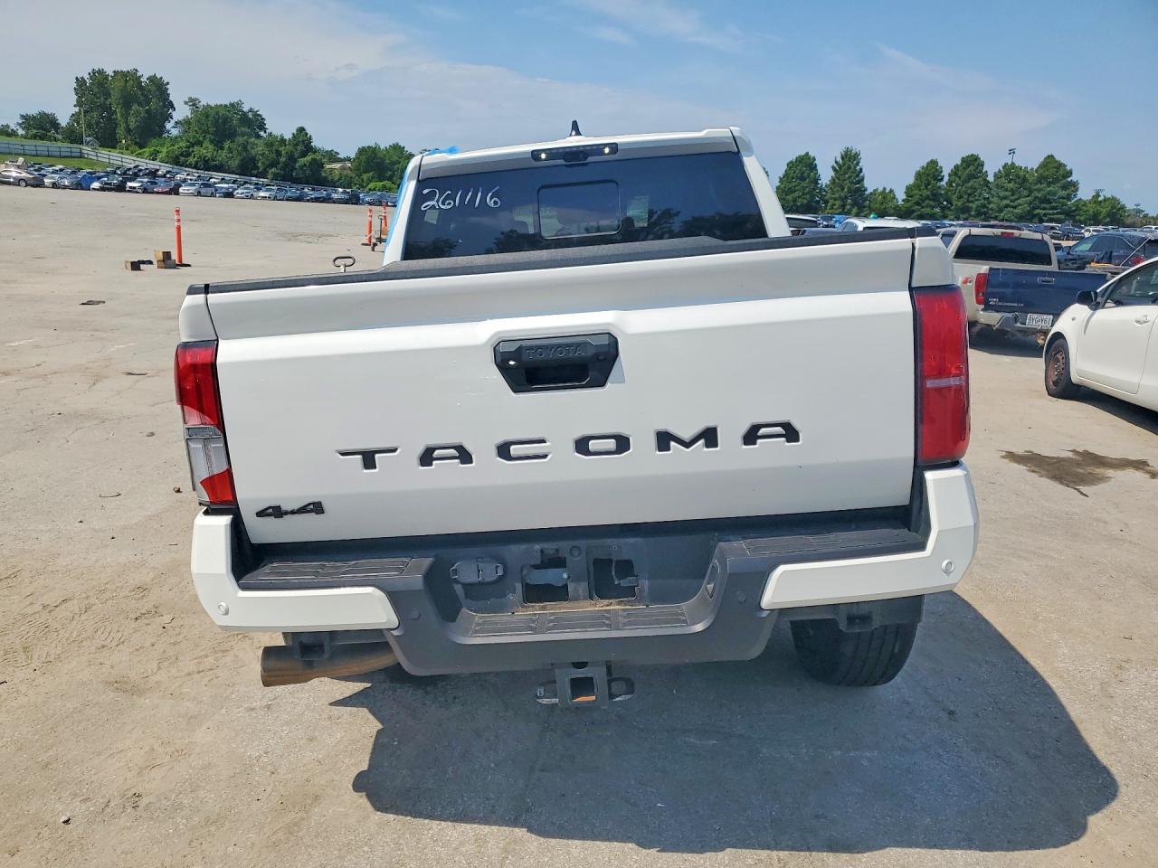 2024 Toyota Tacoma Trd Sport Белый vin: 3TMLB5JN8RM066112