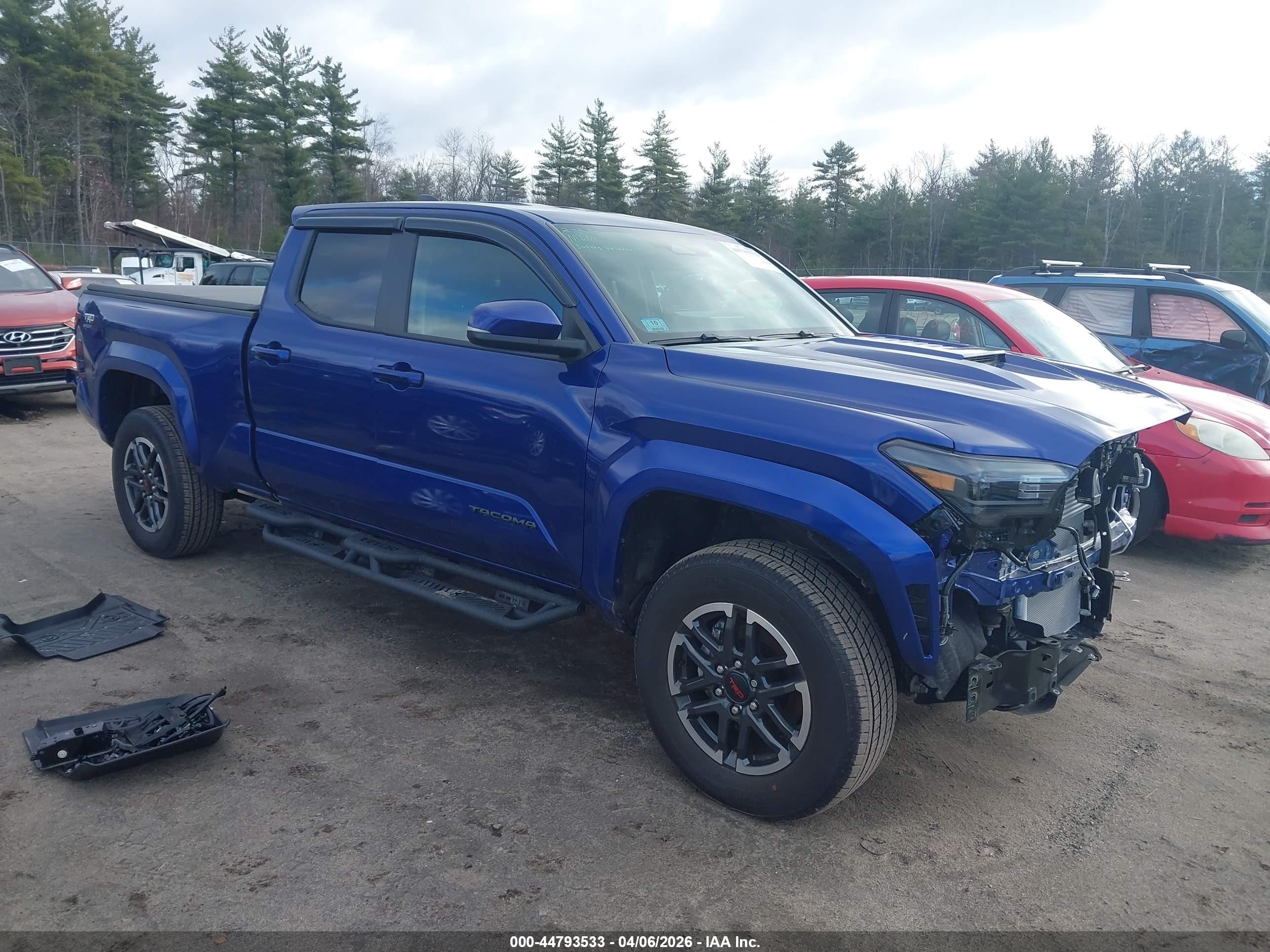 2025 Toyota Tacoma Trd Sport Blue vin: 3TMLB5JN8SM187227