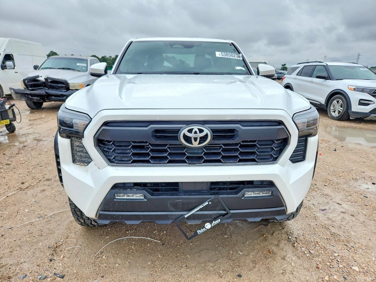 2024 Toyota Tacoma Trd Off-road Белый vin: 3TMLB5JN9RM013547