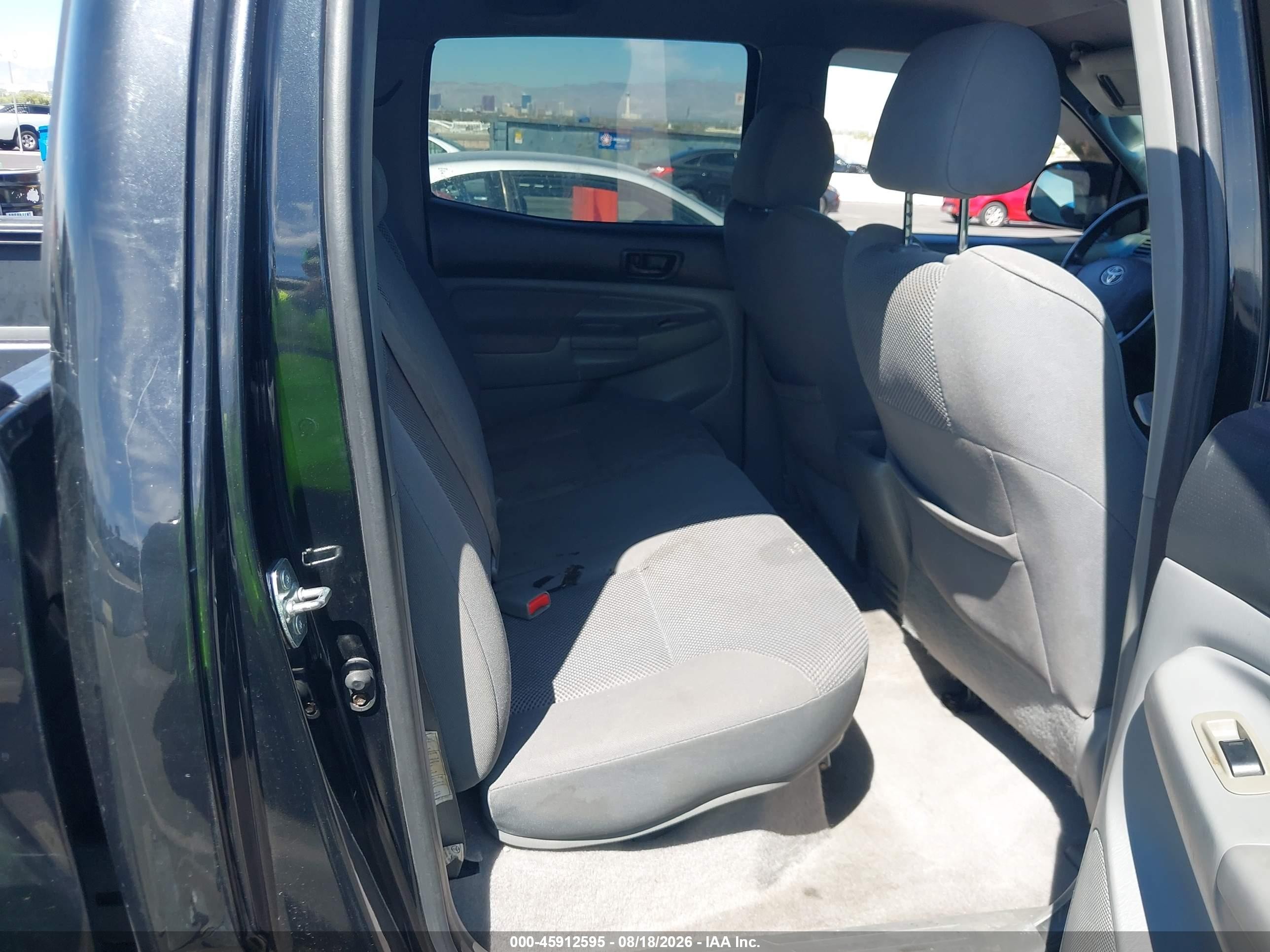 2006 Toyota Tacoma Base V6 Black vin: 3TMLU42N06M007019